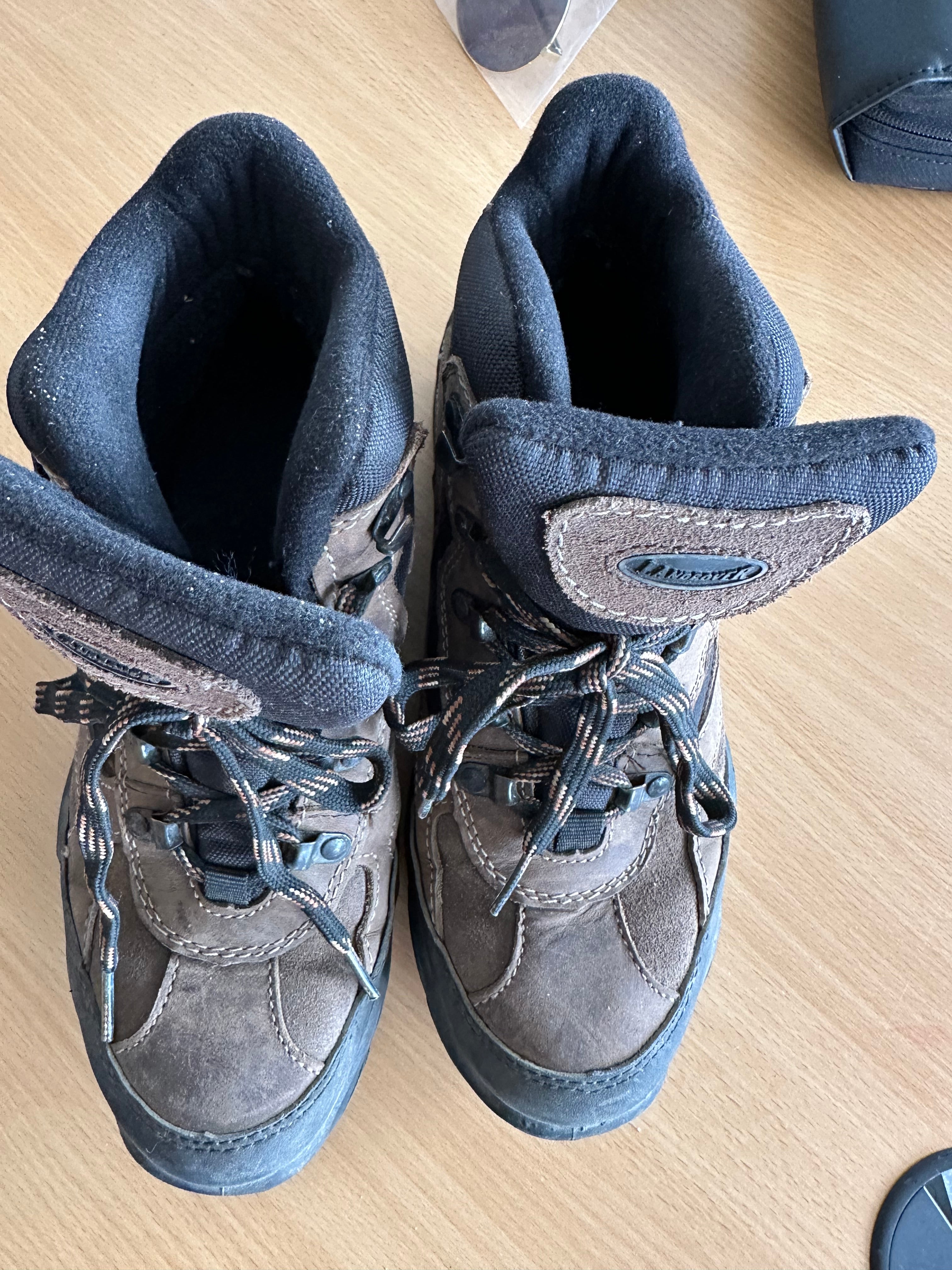 Land Rover Wanderschuhe Gr. 39, Leder/Textil, braun/schwarz, guter Zustand