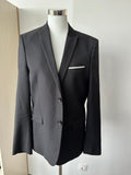 The Kooples Herren Blazer, Gr. 52, 100% Wolle, Schwarz, Sehr guter Zustand