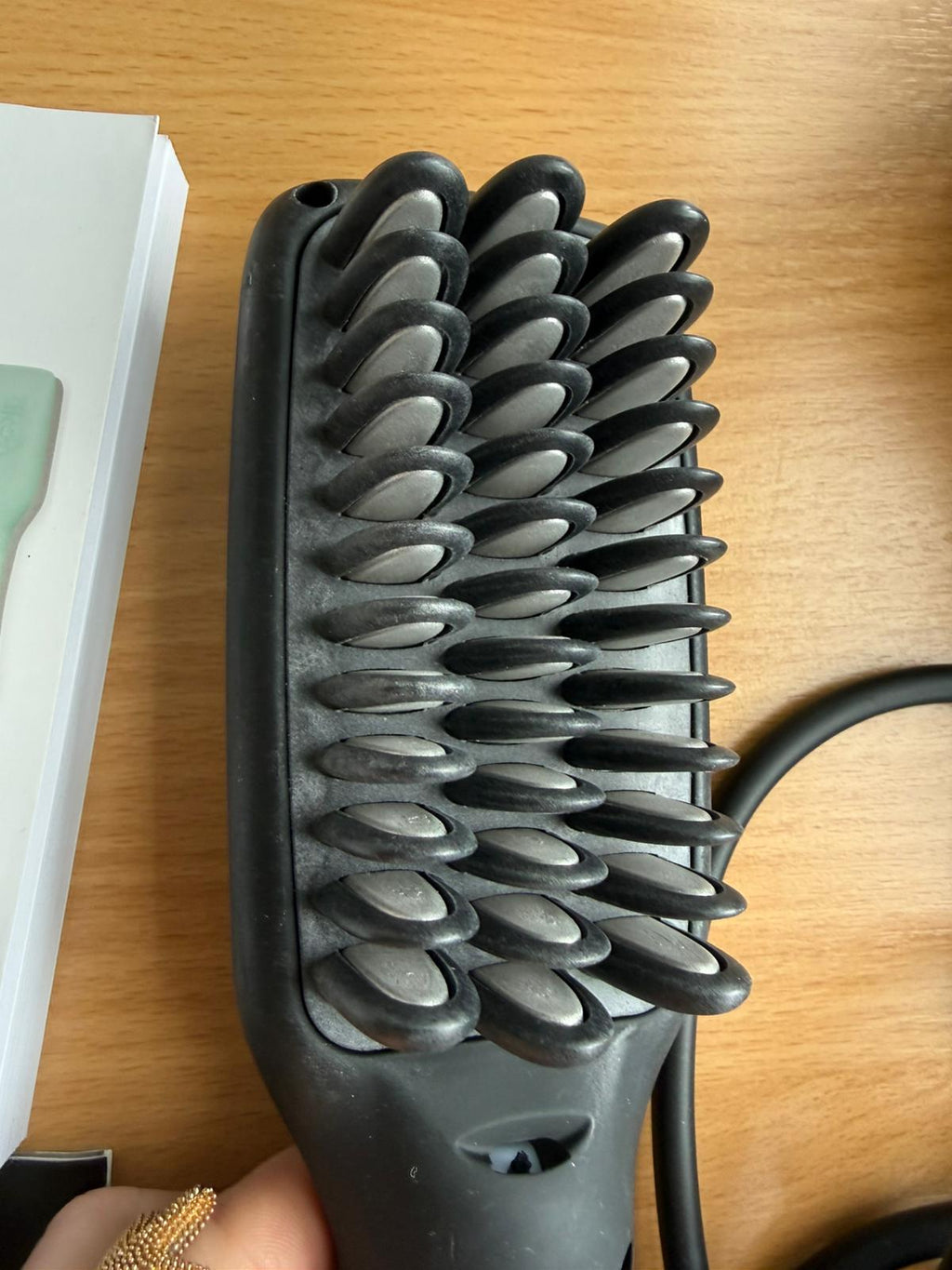 Ikoo E-Styler Jet Beluga Black Ionic Haarglättungsbürste, Sehr Gut