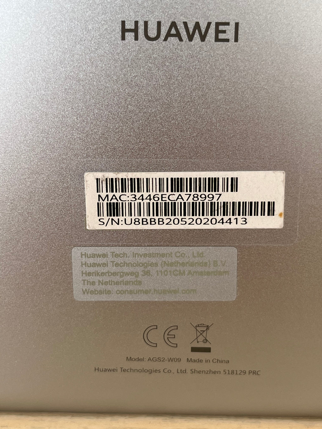 Huawei MediaPad T5 10.1 32GB 3GB RAM Schwarz + Hülle & USB-C Kabel, guter Zustand
