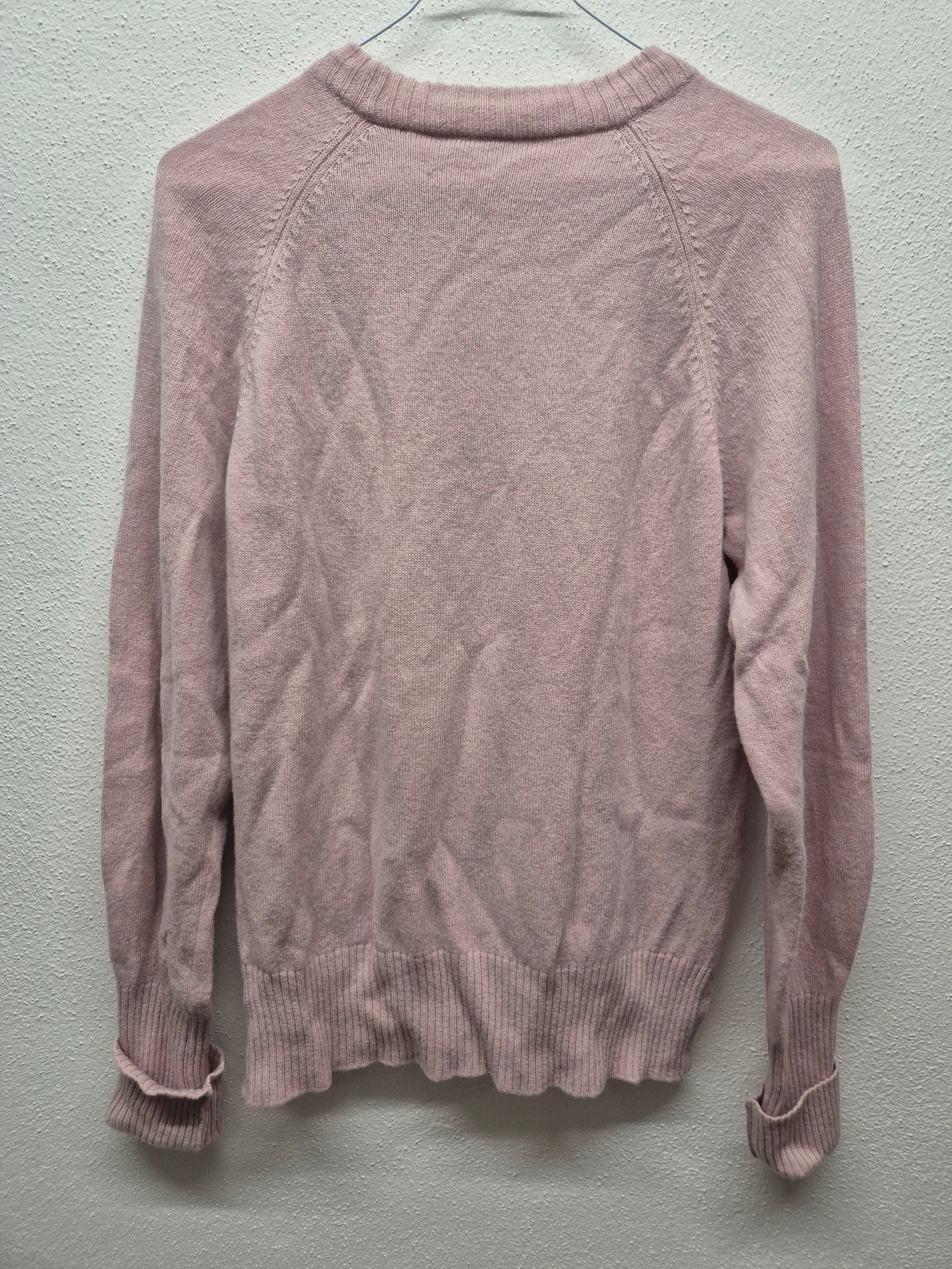 PHILOSOPHY di Lorenzo Serafini Logo Pullover Wolle Kaschmir M Rosa