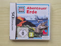 Nintendo DS Spiel – WAS IST WAS: Abenteuer Erde – Komplett, sehr guter Zustand