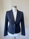 Anne Klein Blazer 2P Petite Navy Stretch – Sehr guter Zustand