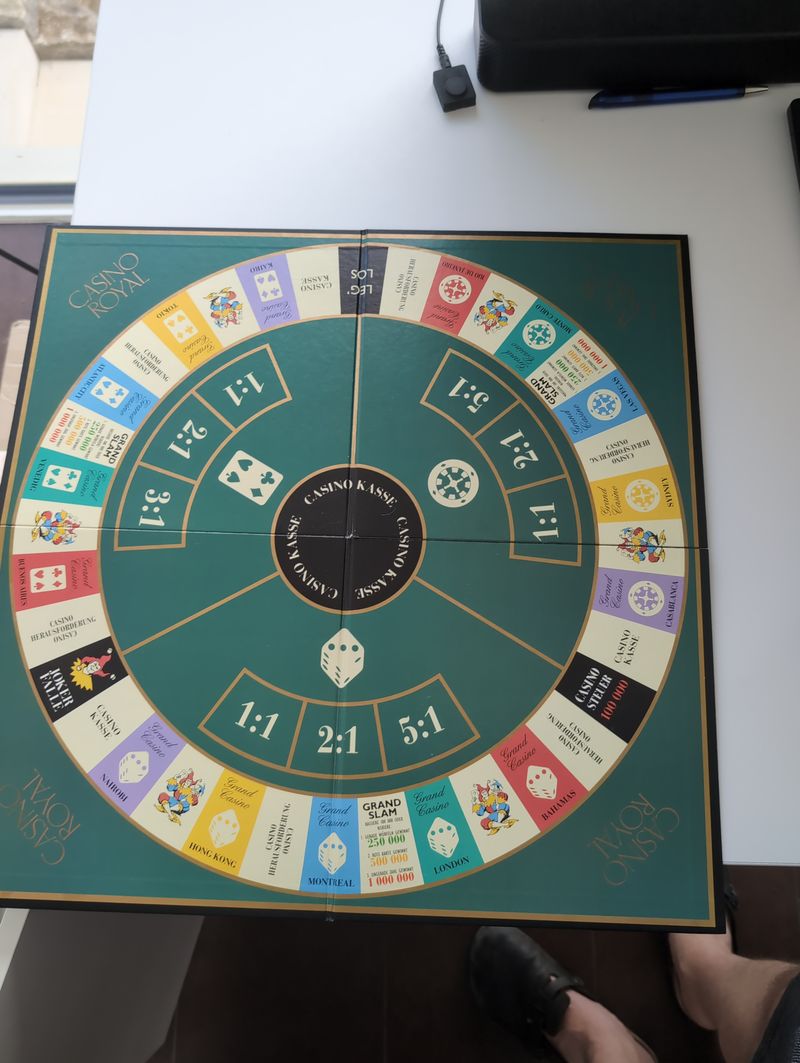 Parker Casino Royal – Wer wagt, gewinnt! Brettspiel – Deutsch, guter Zustand