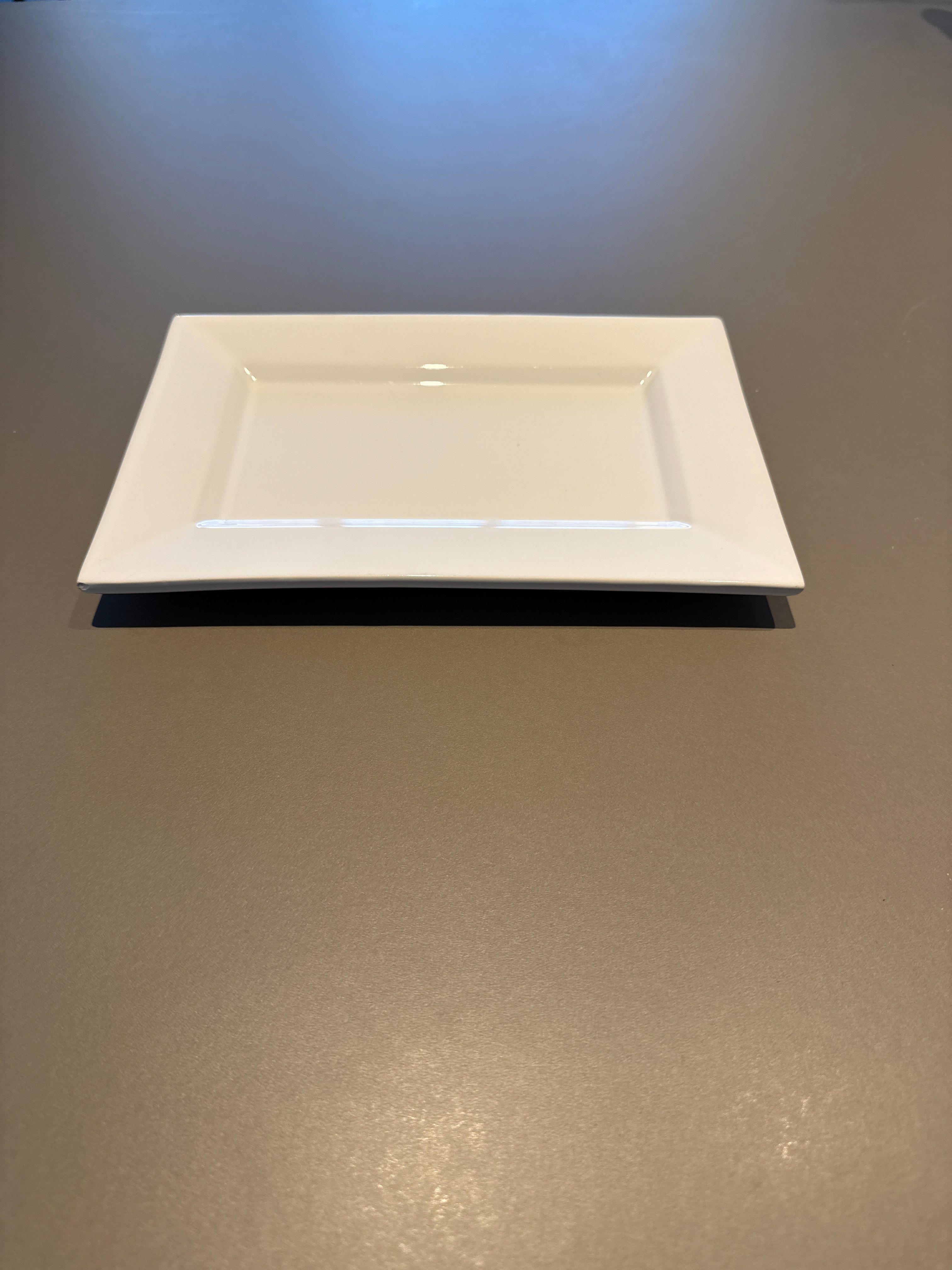 ASA Selection rechteckige Porzellanplatte 29×16 cm weiß – guter Zustand
