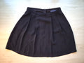 Tru Trussardi Schwarzer Faltenrock, Gr. 42, Polyester-Mix, Sehr guter Zustand