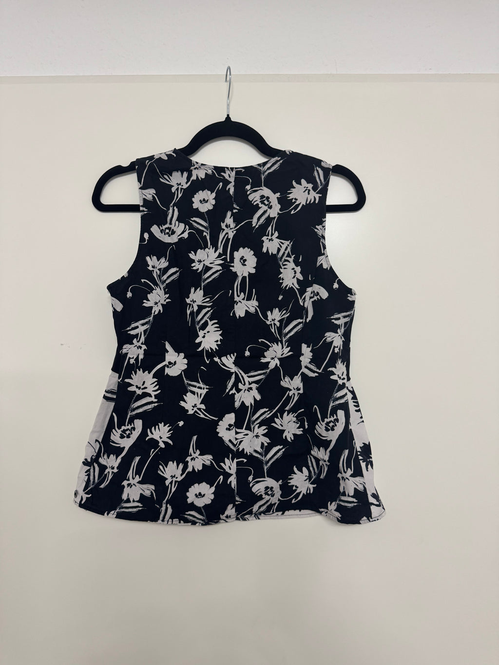 PennyBlack Kleid – Schwarz/Weiß, Blumenmuster, Gr. 38, guter Zustand