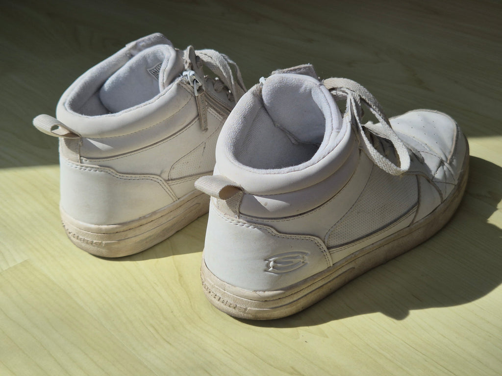 Skechers Energy Lights Eliptic Gr. 39 – weiße leuchtende High-Top-Sneaker