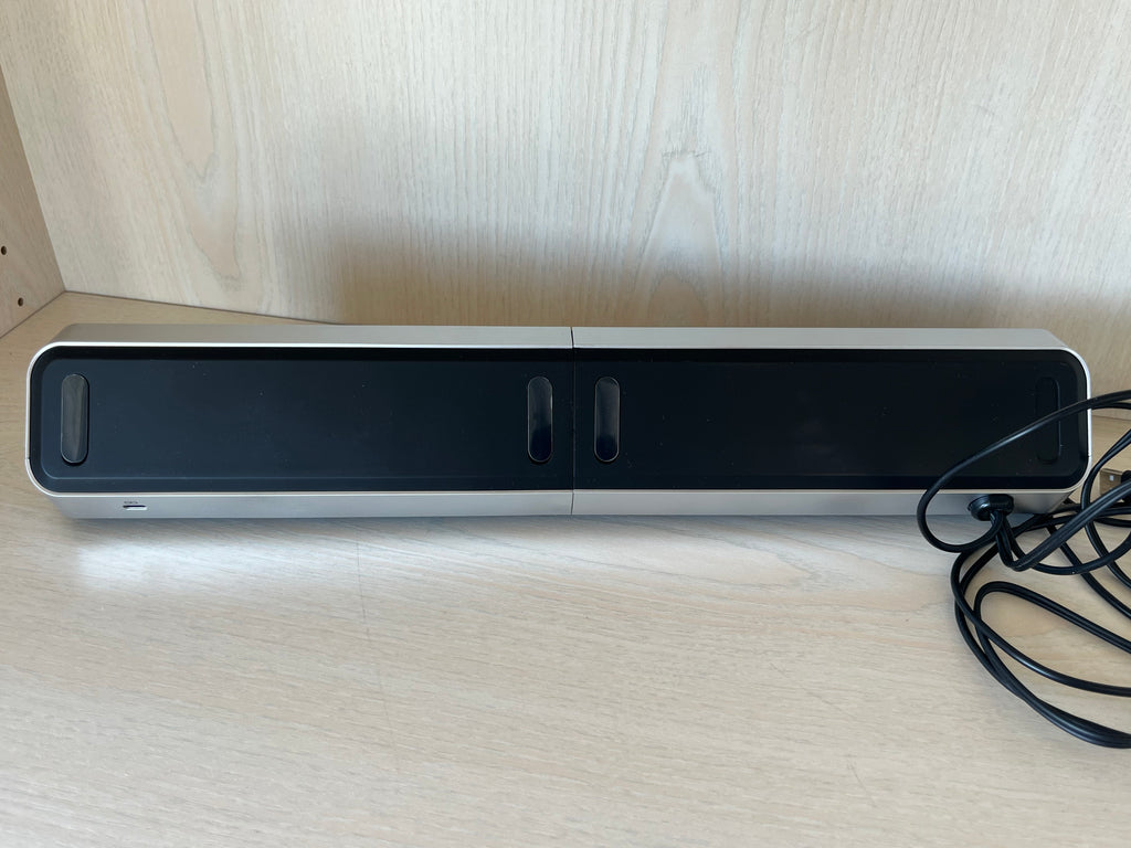 ELEGIANT SR400 2-in-1 Bluetooth Sound Bar/PC Speakers, Compact, Black/Silver, VG