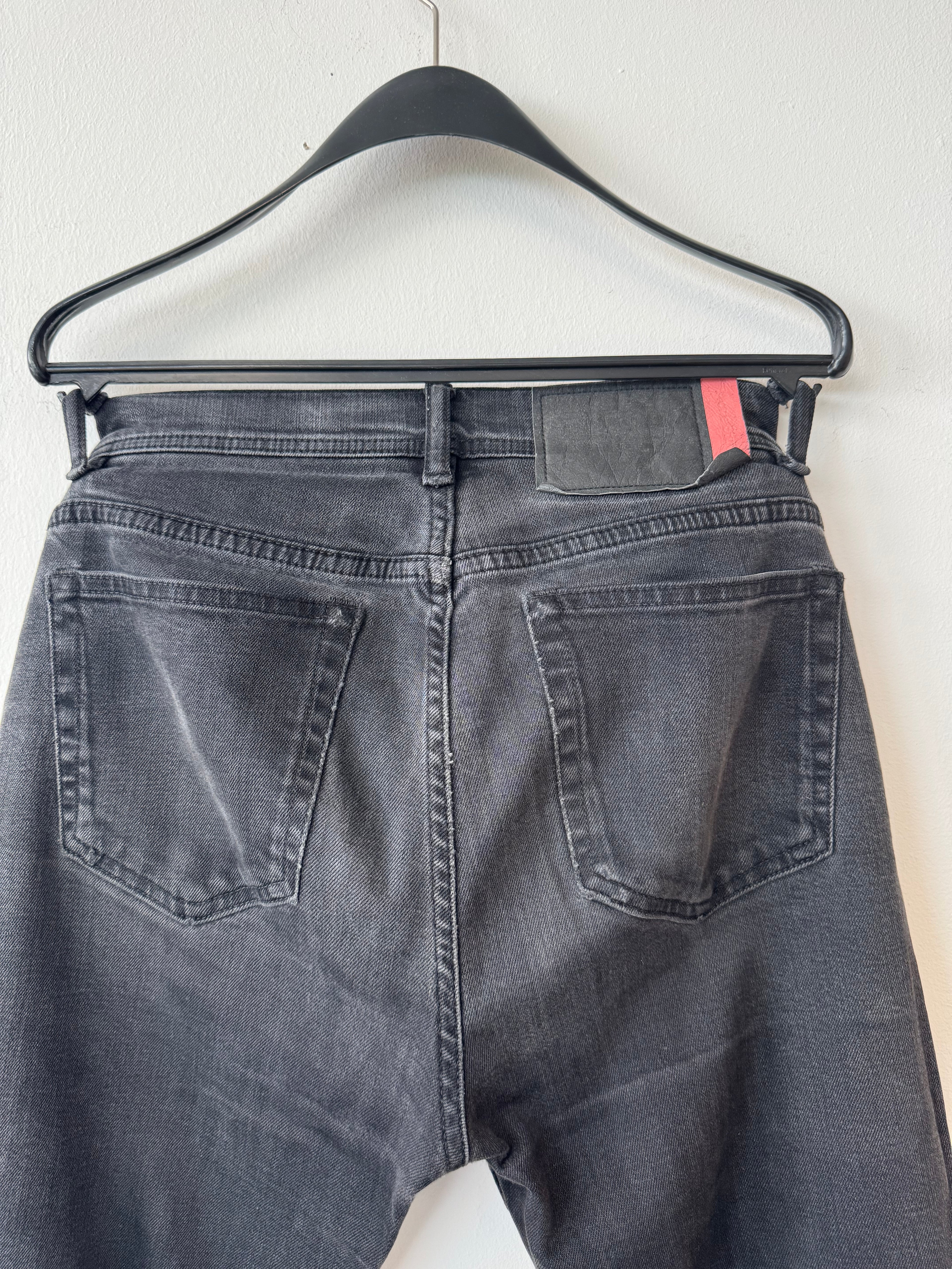 Acne Studios Blå Konst Skinny Jeans Schwarz W28 L32 – Guter Zustand
