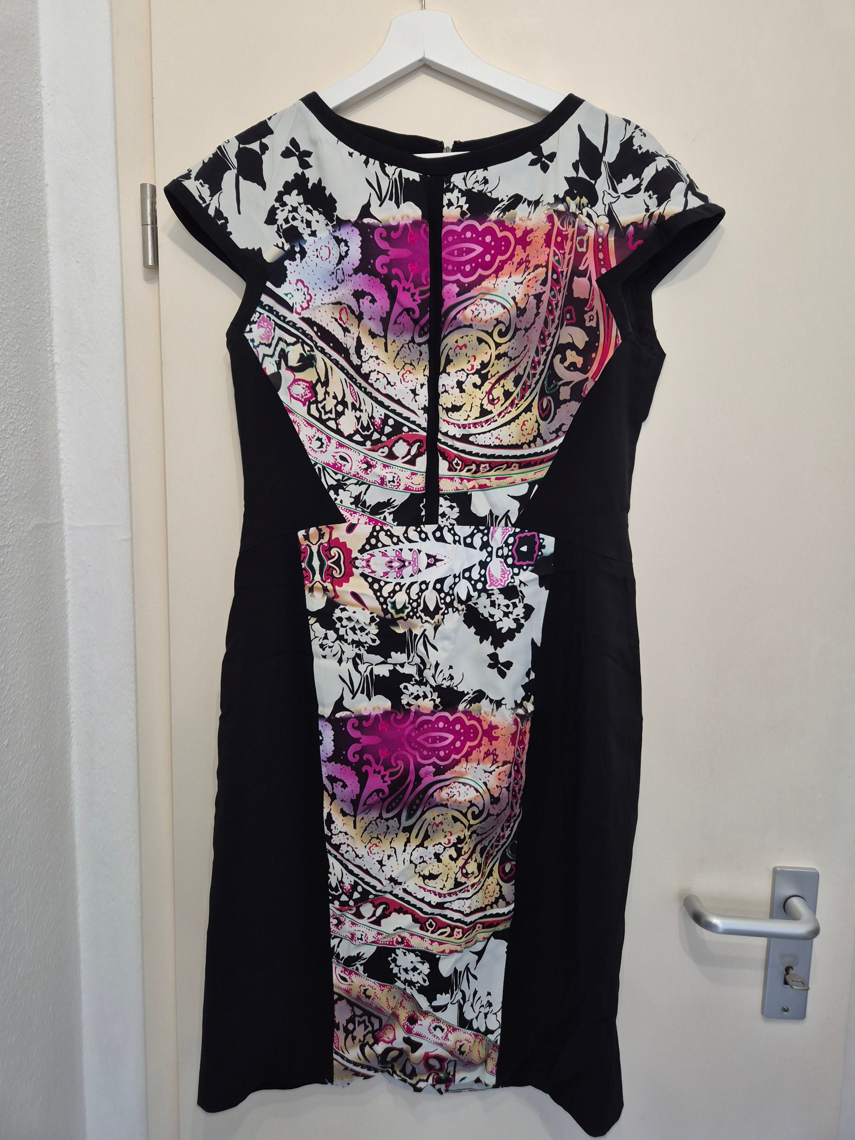 Etro Kleid Floral/Paisley Panel IT 48 (EU 44) Multicolor – Sehr guter Zustand