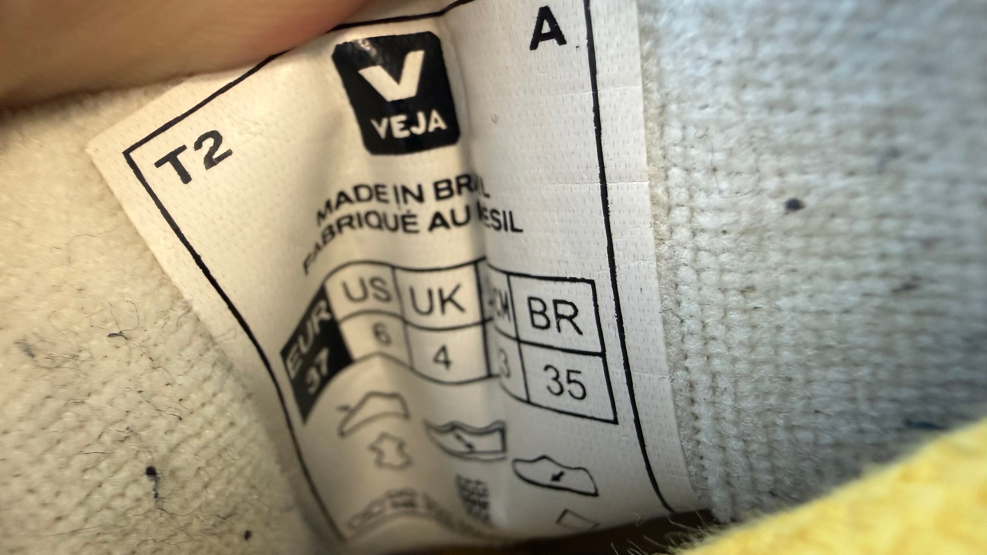 Veja x Mansur Gavriel Campo Leder Sneaker Gelb EU 37 Zustand Gut