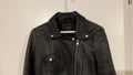 Zara Trafaluc Leder Bikerjacke M Schwarz Damen, guter Zustand