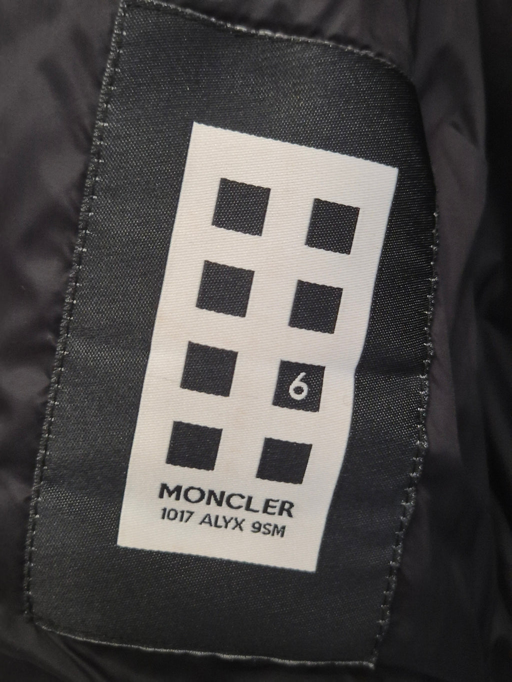 Moncler Genius x Fragment Ancheta Down Jacket Black Size 0 XS/S Very Good