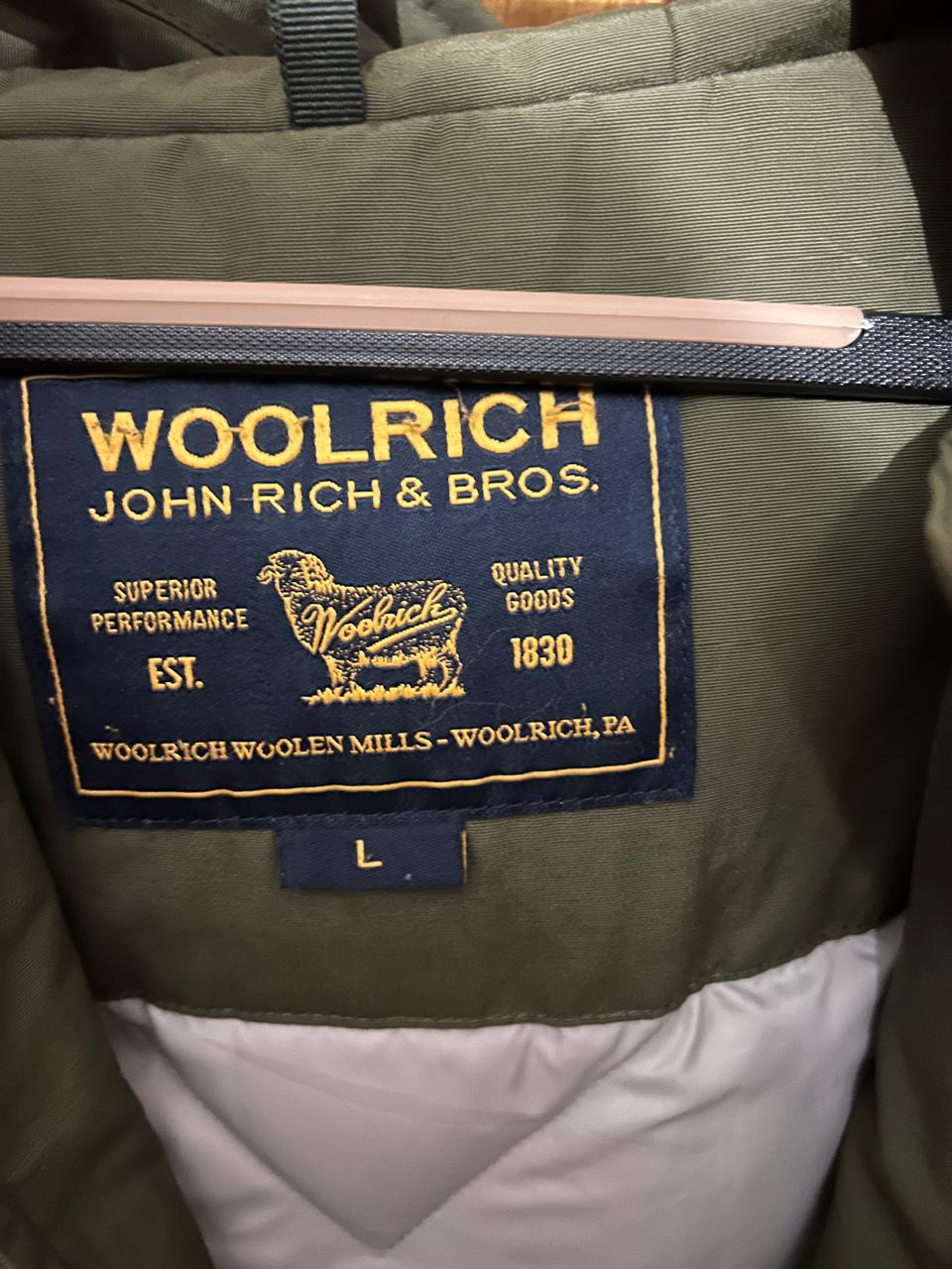 Woolrich Arctic Parka L Olivgrün, guter Zustand