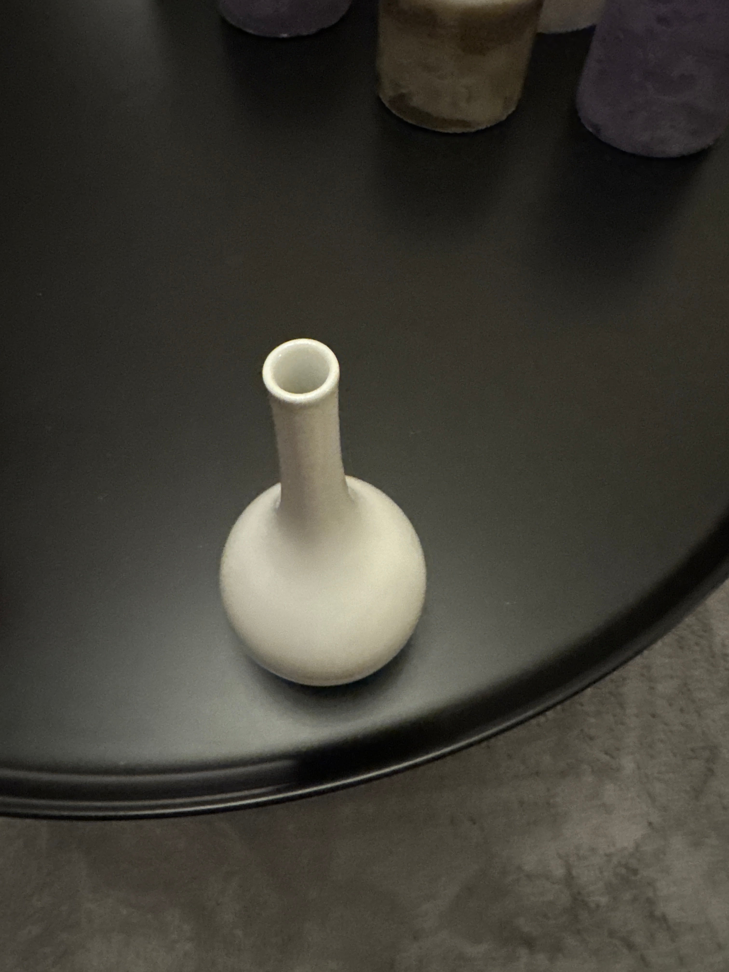 KPM Berlin Porzellanvase, Weiß, 21 cm, sehr guter Zustand, klassisch