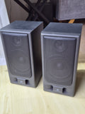 Dual CL 2000 Vintage Bookshelf Speakers, 60W 8Ω, Black, Tested Pair