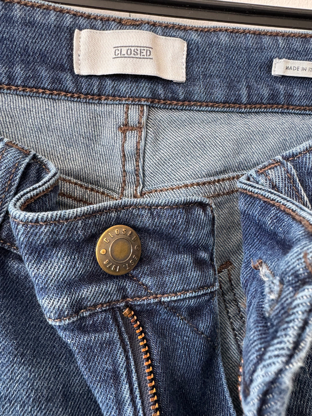 CLOSED „Unity Slim“ Jeans, Größe 29, Indigo, Italien, guter Zustand