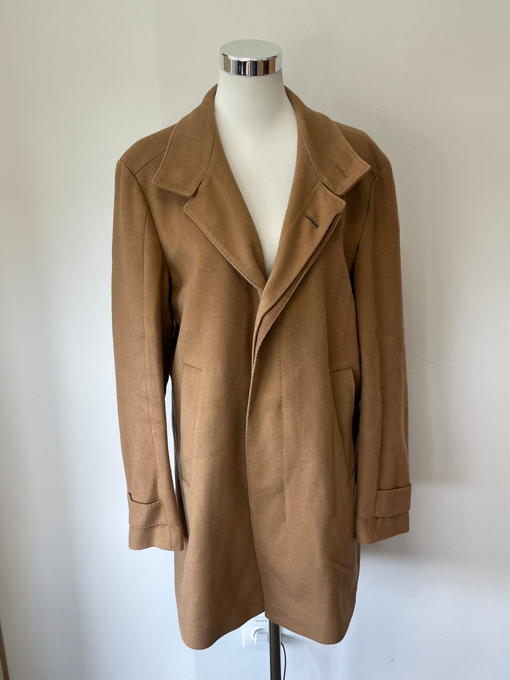 Strellson Taupe Wool Blend Coat – Size M – Very Good Condition