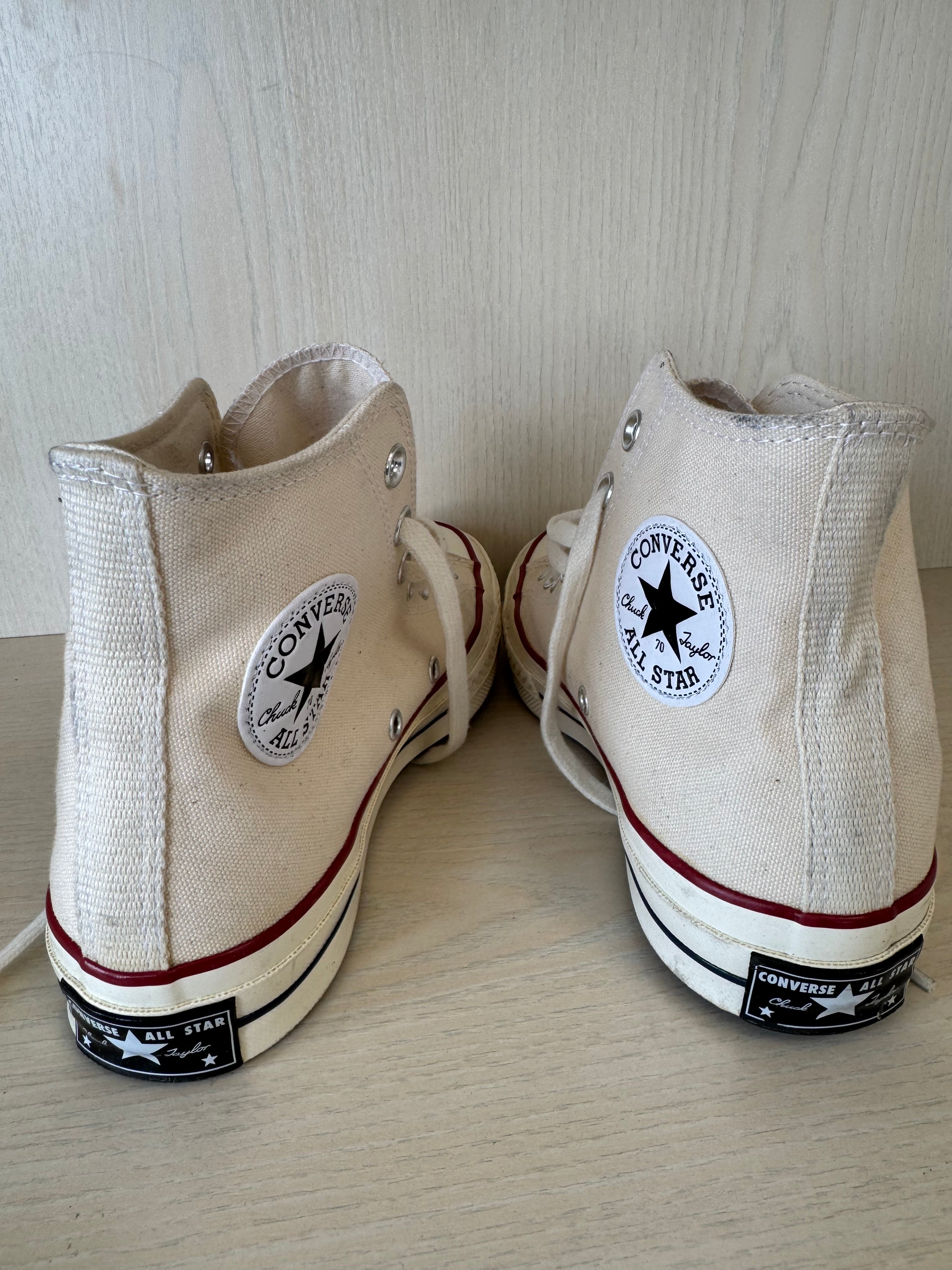 Converse Chuck 70 High Top Cream EUR 38 Very Good Condition