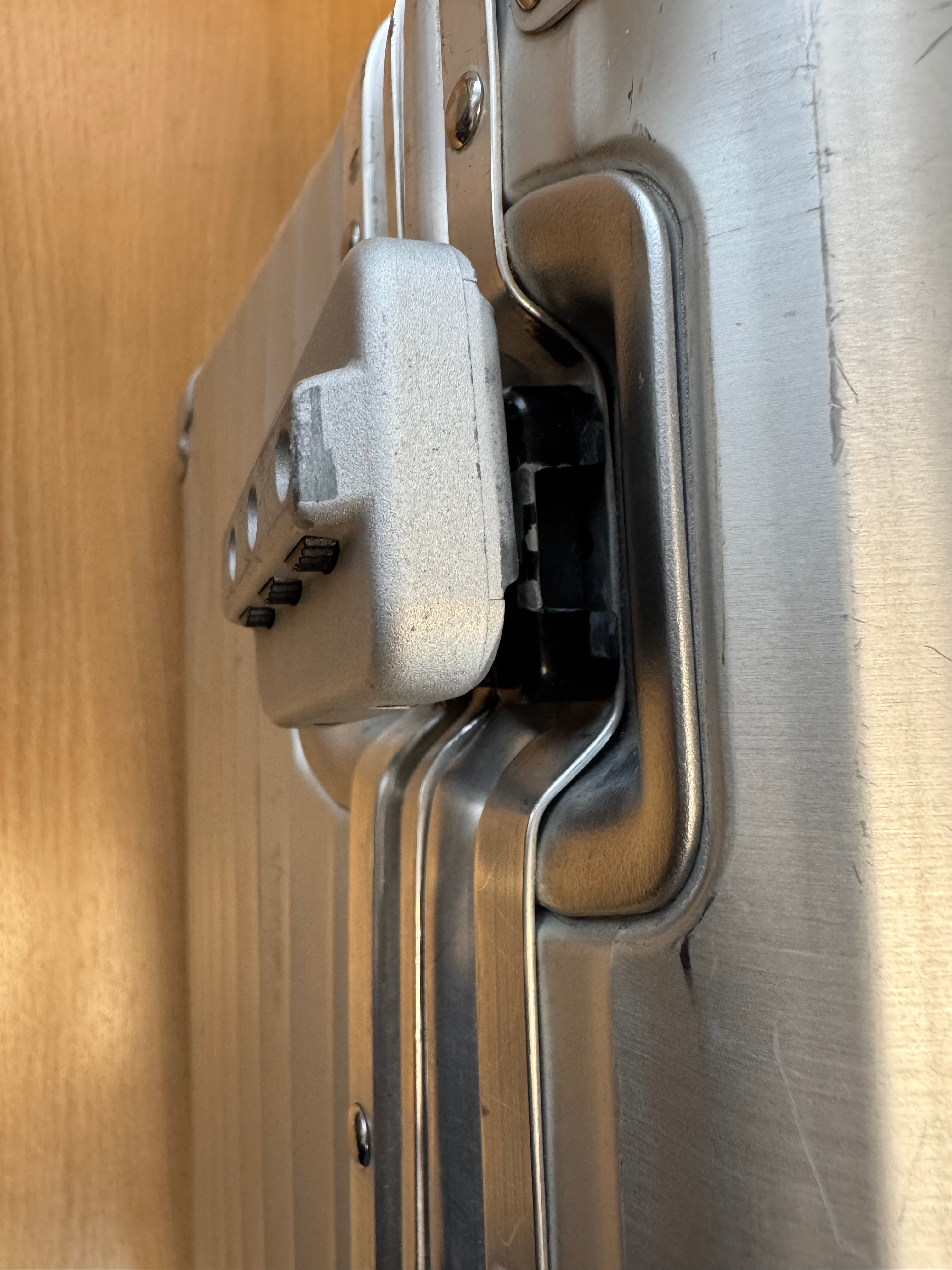 Rimowa Topas Lufthansa Pilot Case Aluminium Silber, guter Zustand