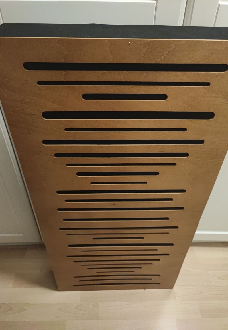 Addictive Sound Wave Wood Akustikpanel 100×50cm Eiche/Schwarz – sehr gut