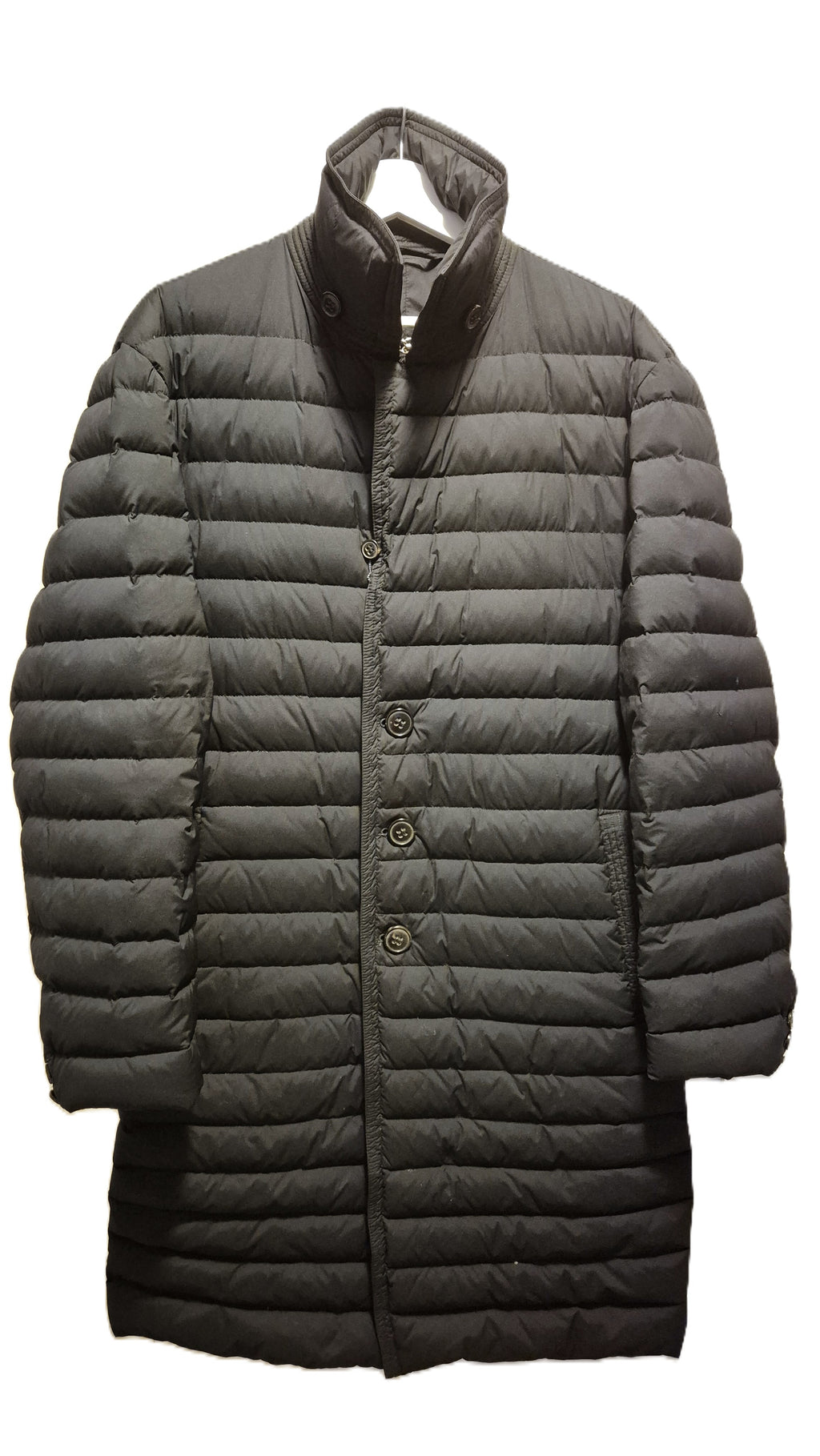 Ermanno Scervino Daunenmantel Herren 52 | Winterjacke | Schwarz | Gut