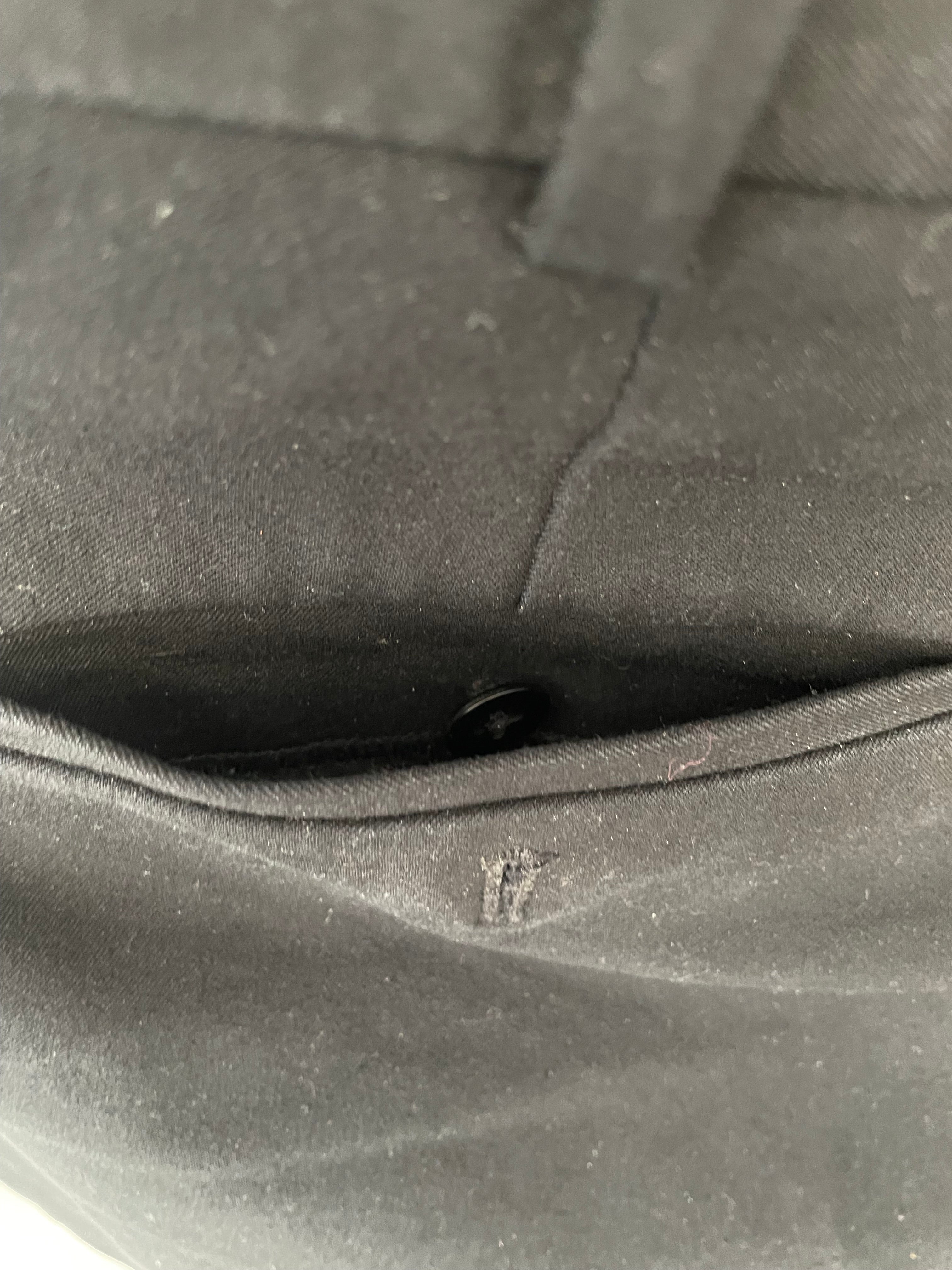 Polo Ralph Lauren Damen Hose Schwarz Gr. 4 Woll-Seide Sehr Gut