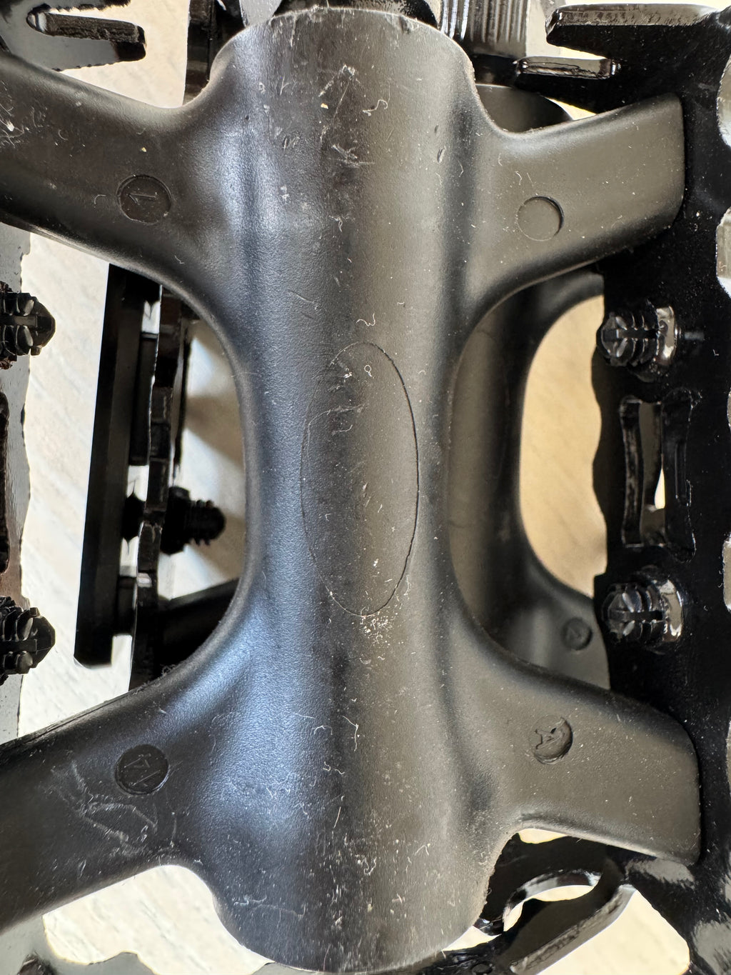 MKS Sylvan Track Pedals, Black, Normal Use, One Pedal Bent
