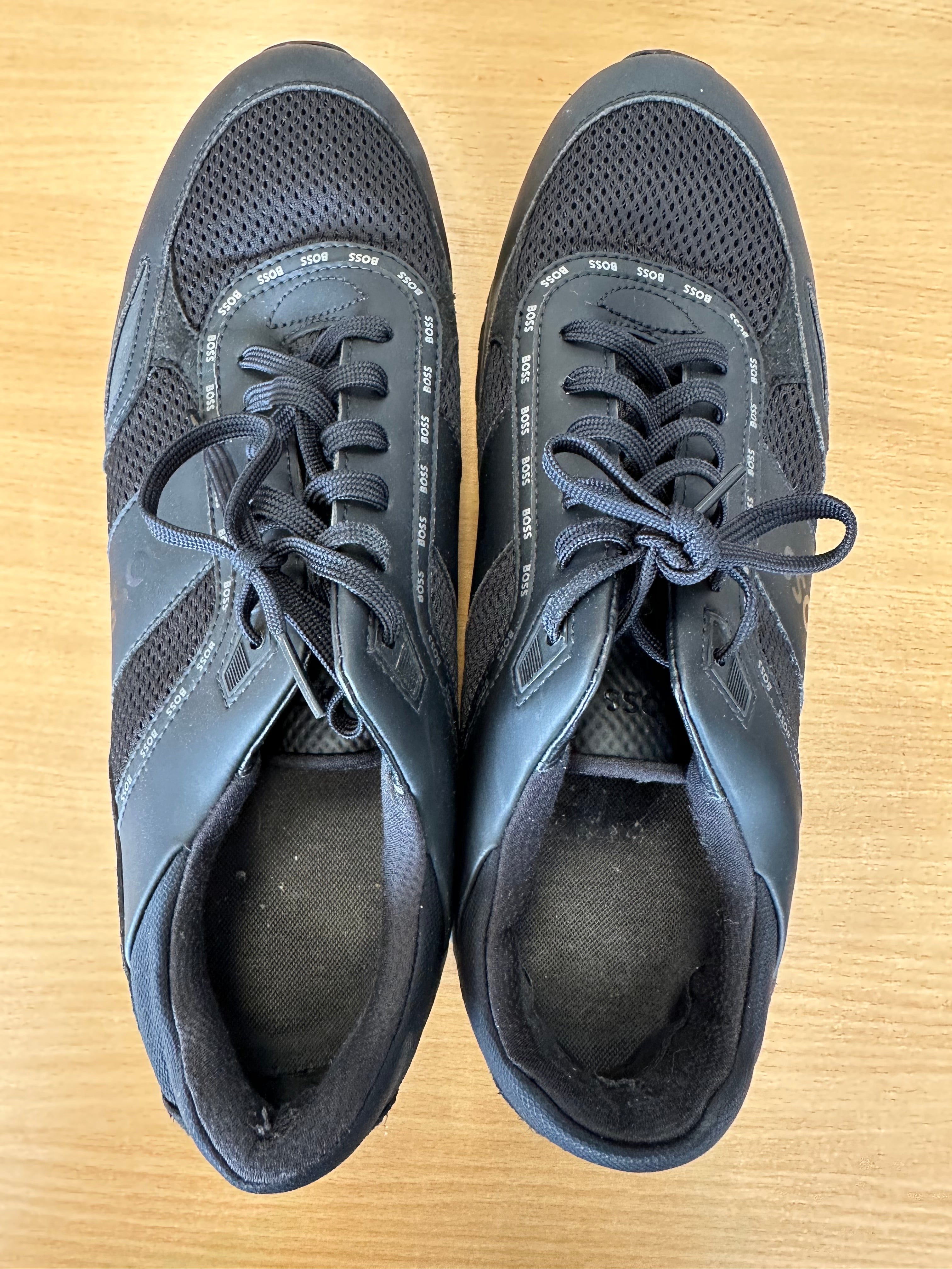 HUGO BOSS Saturn Sneaker 42 Schwarz – sehr guter Zustand