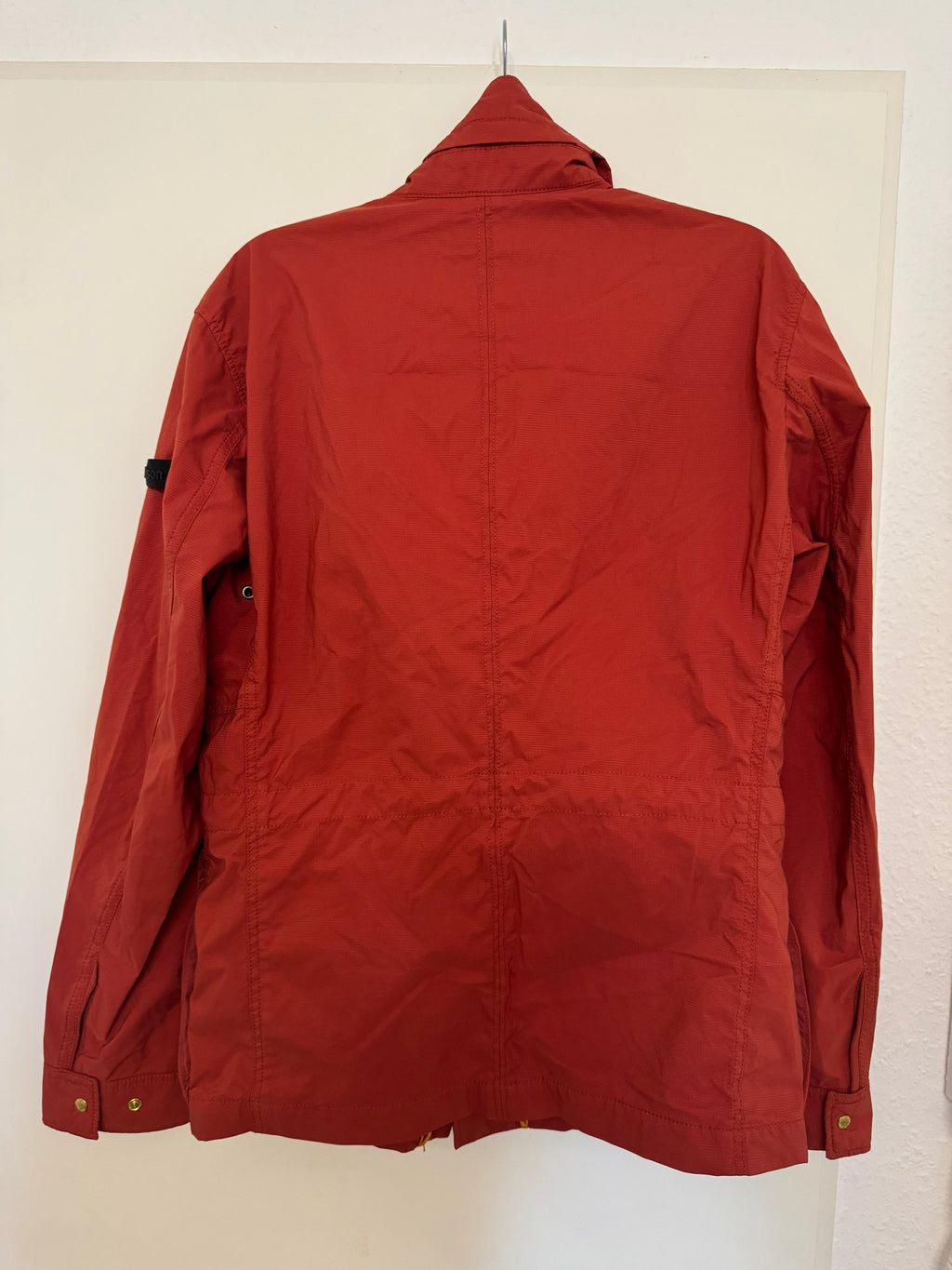 Strellson Men’s Field Jacket – Vibrant Red, Size Not Specified, Good Condition