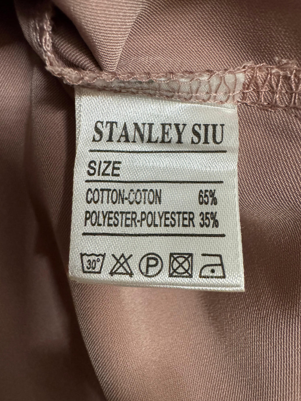 Dusty-Rose STANLEY/SIU Ruched Bluse, Gr. M, Guter Zustand