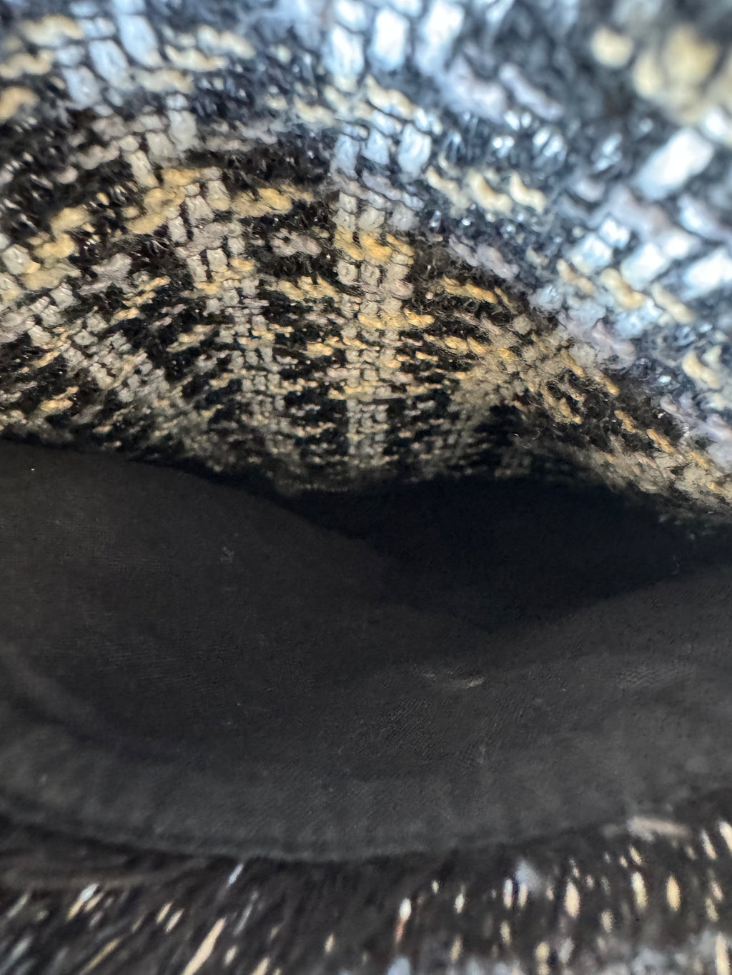 Zara Tweed Mantel, EU 40, Schwarz-Weiß, sehr guter Zustand