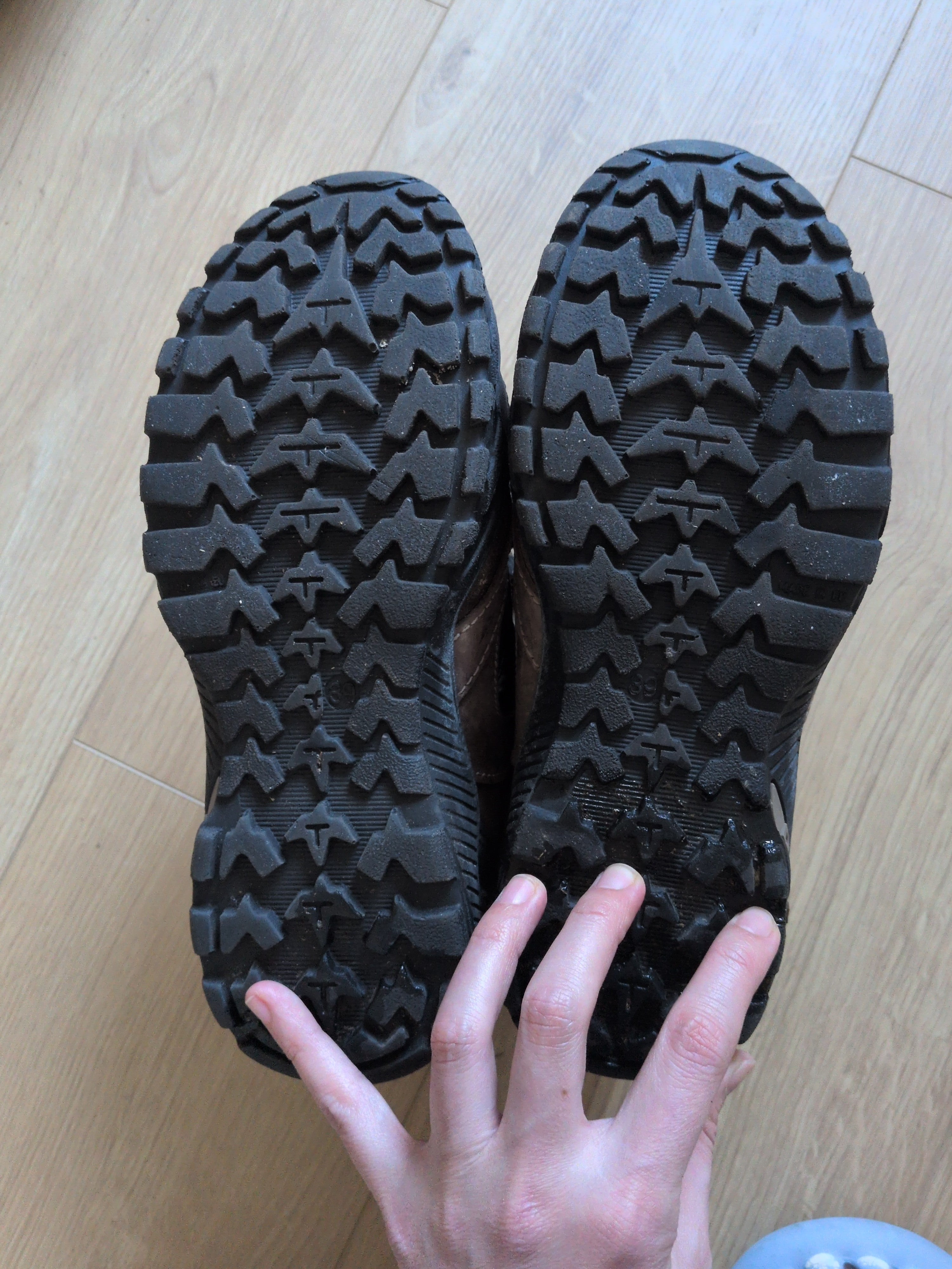 Land Rover Wanderschuhe Gr. 39, Leder/Textil, braun/schwarz, guter Zustand