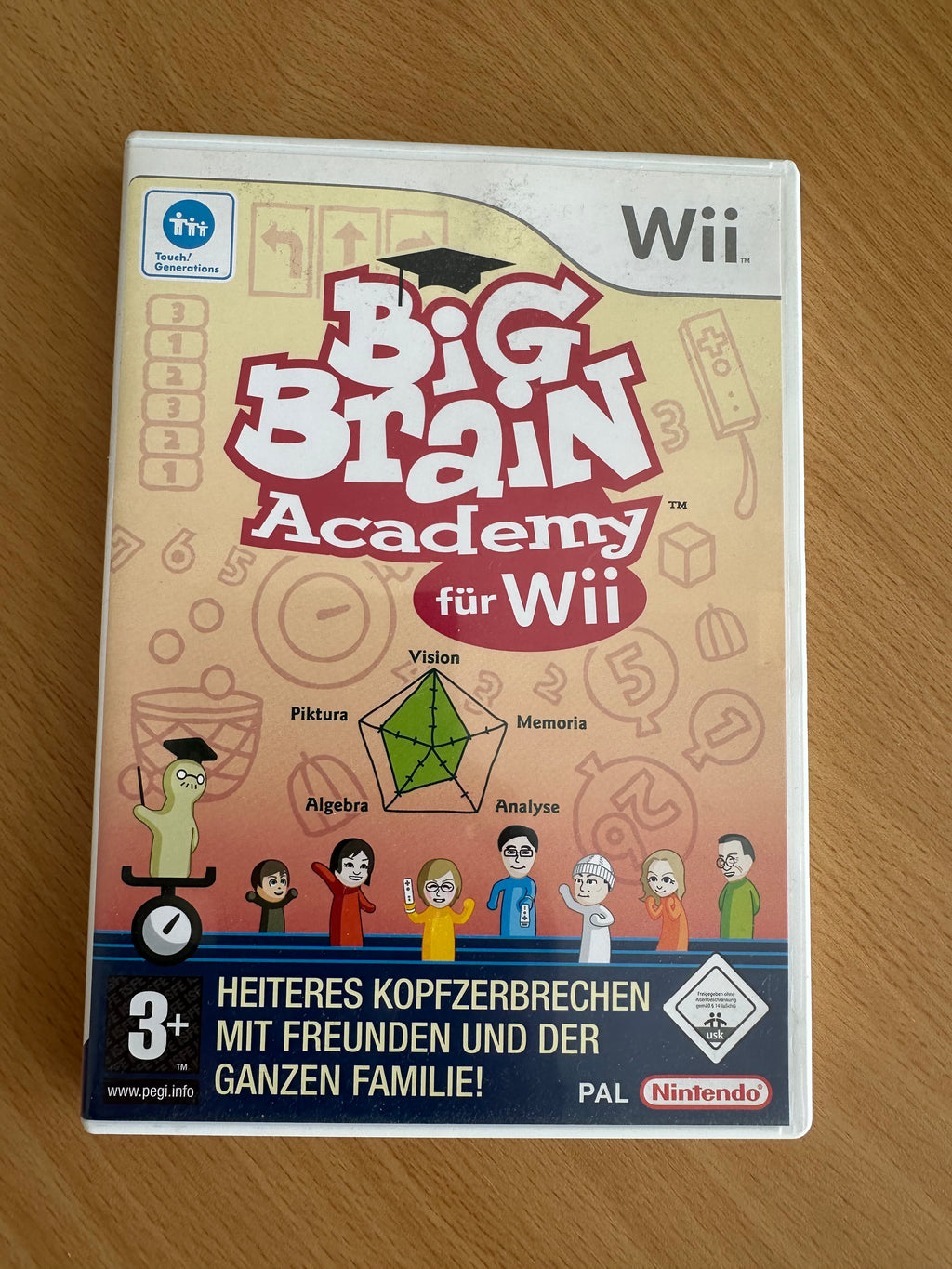 Big Brain Academy (Nintendo Wii, PAL) – komplett & sehr guter Zustand