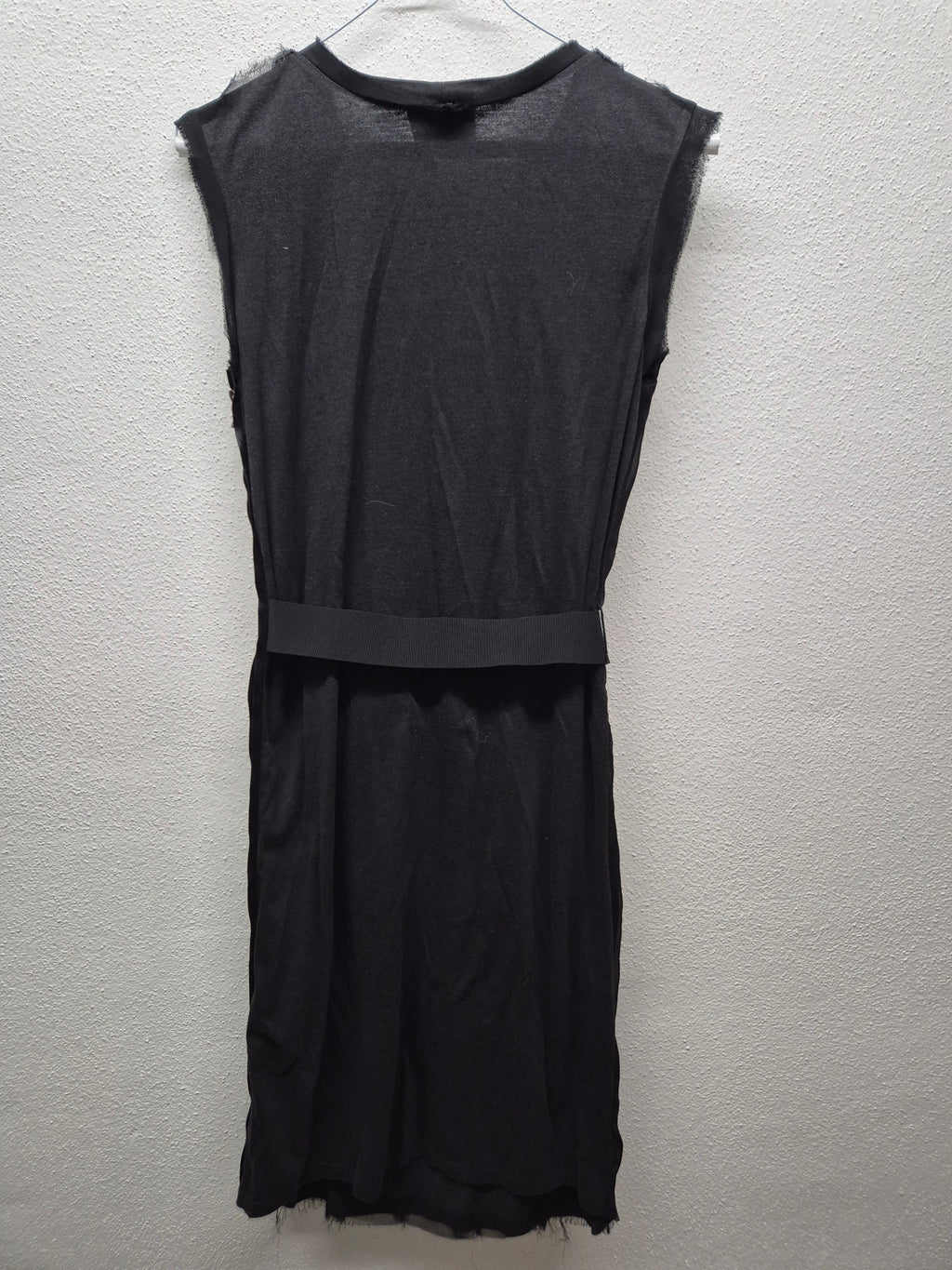 Lanvin Tunika Minikleid Schwarz XS Verziert Guter Zustand