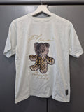 Philipp Plein Junior T-Shirt 152/12y – Teddy Bear & Crystals, White, Used