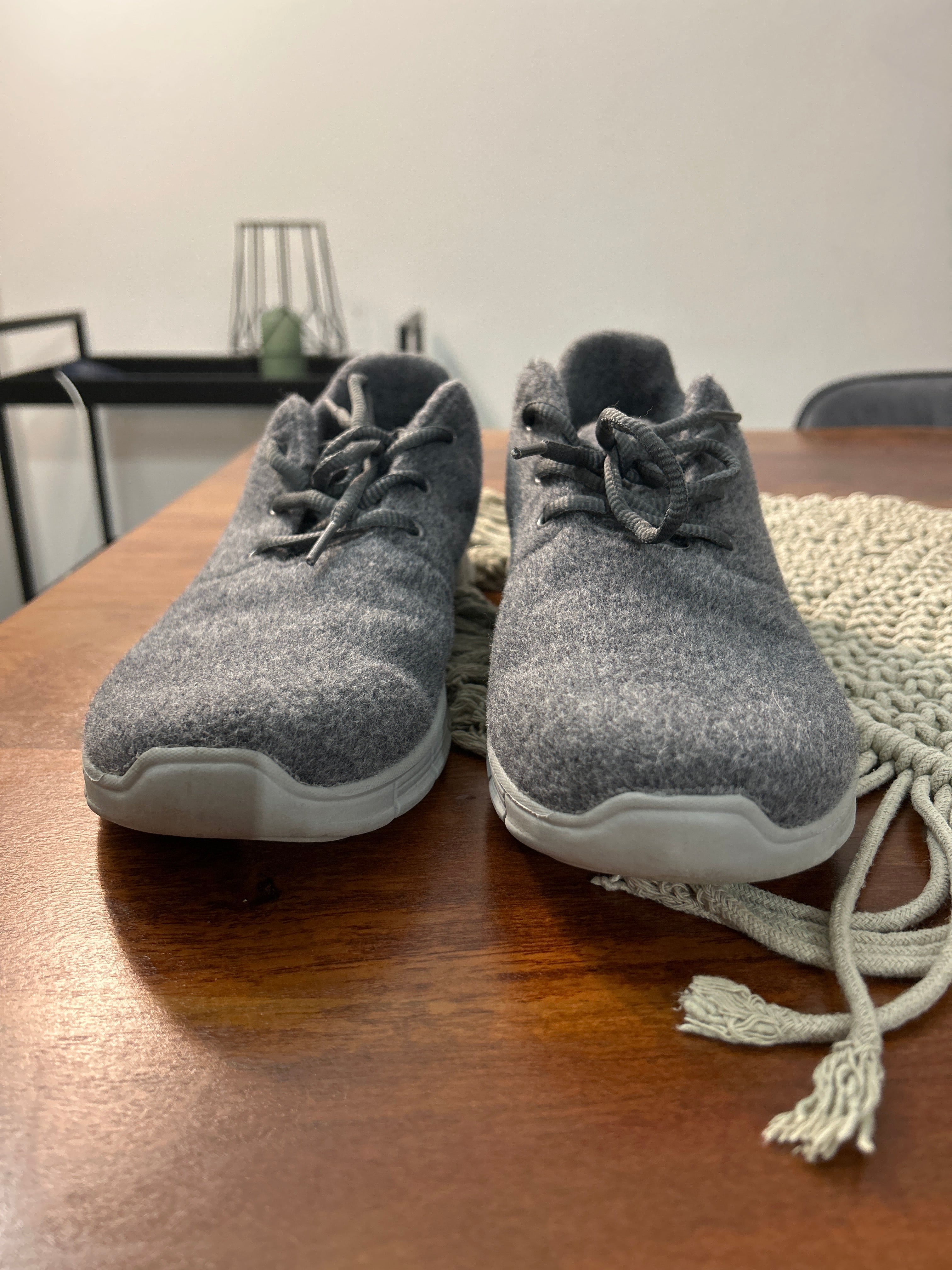 Tiroler Loden Merino-Sneaker Unisex – Grey – EU 40 – Very Good Condition