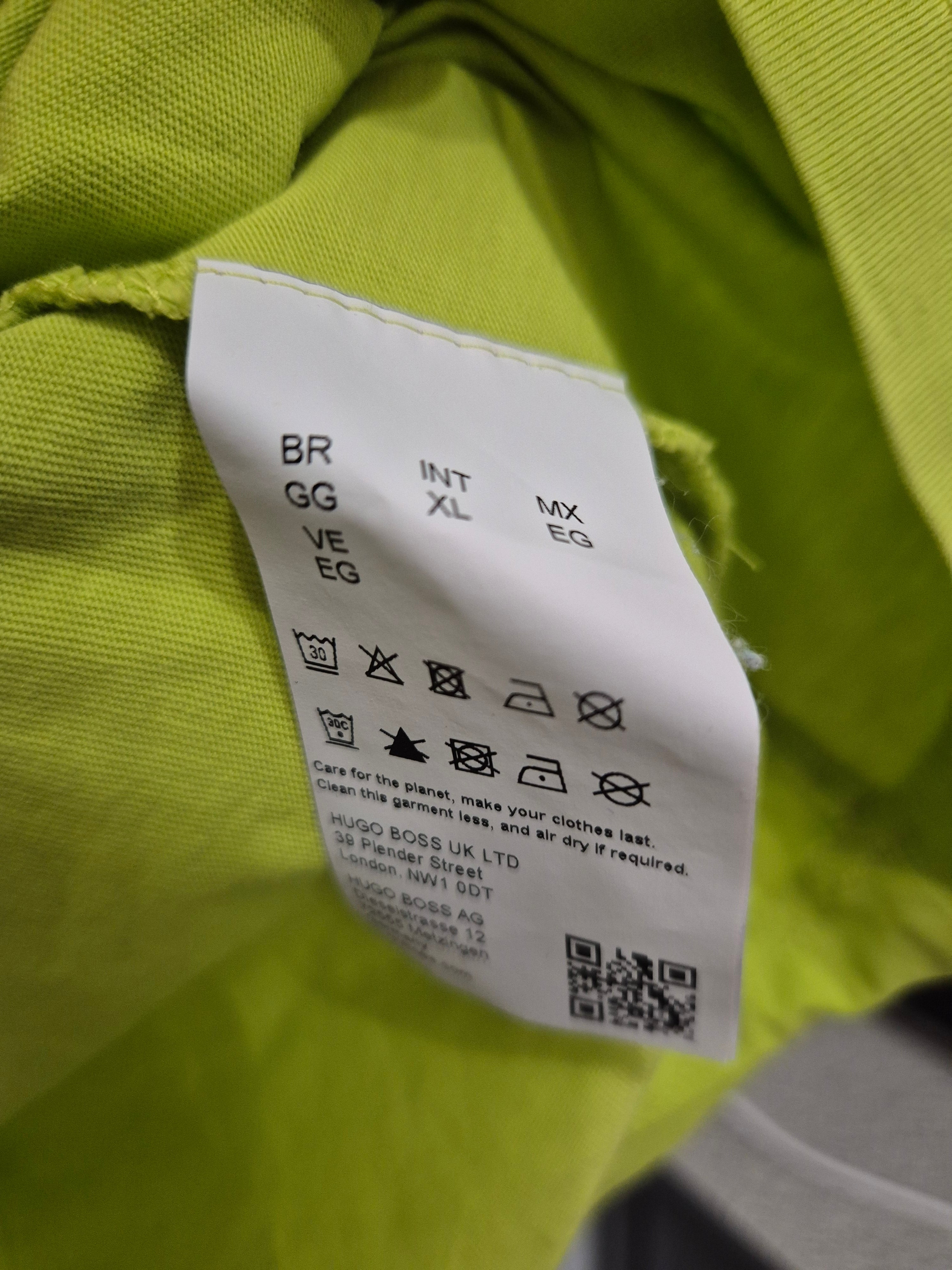 BOSS Neon T-Shirt XL Neon Grün – guter Zustand
