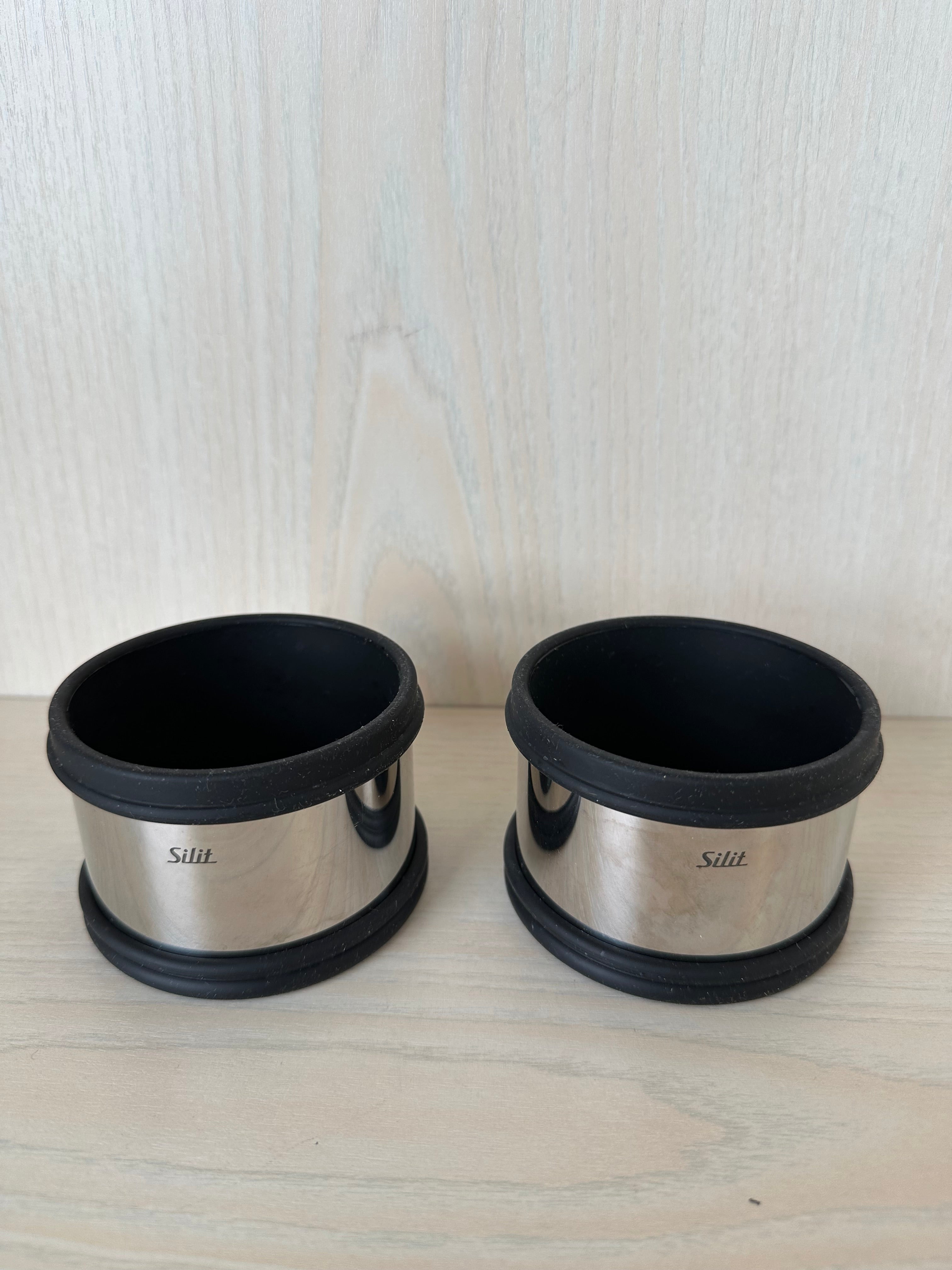 Silit Dessert/Appetizer Rings Set, 2 pcs, 18/10 Stainless Steel, 80 mm, Very Good