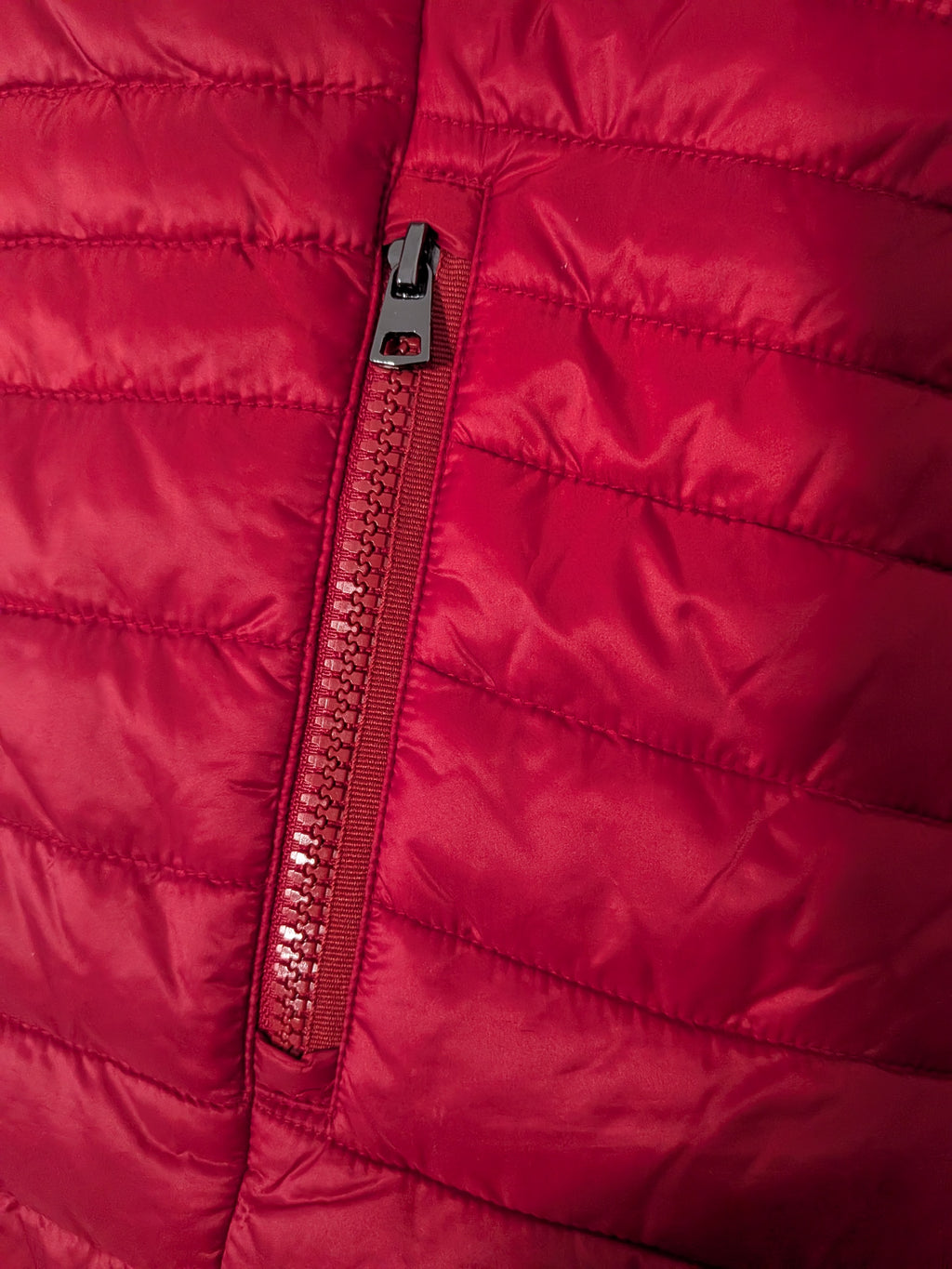 Gerry Weber Thermore Steppweste – Rot, Größe M, Sehr Gut