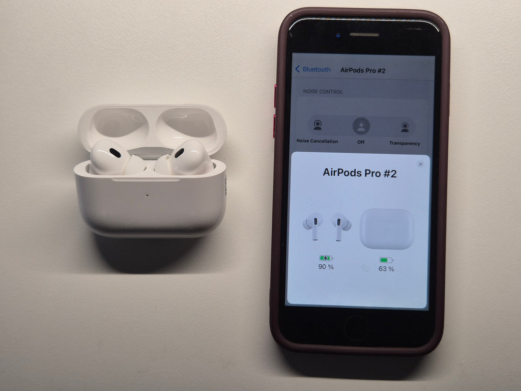 Apple AirPods Pro 2nd Gen White MagSafe Case Good Condition + Extra Ear Tips
