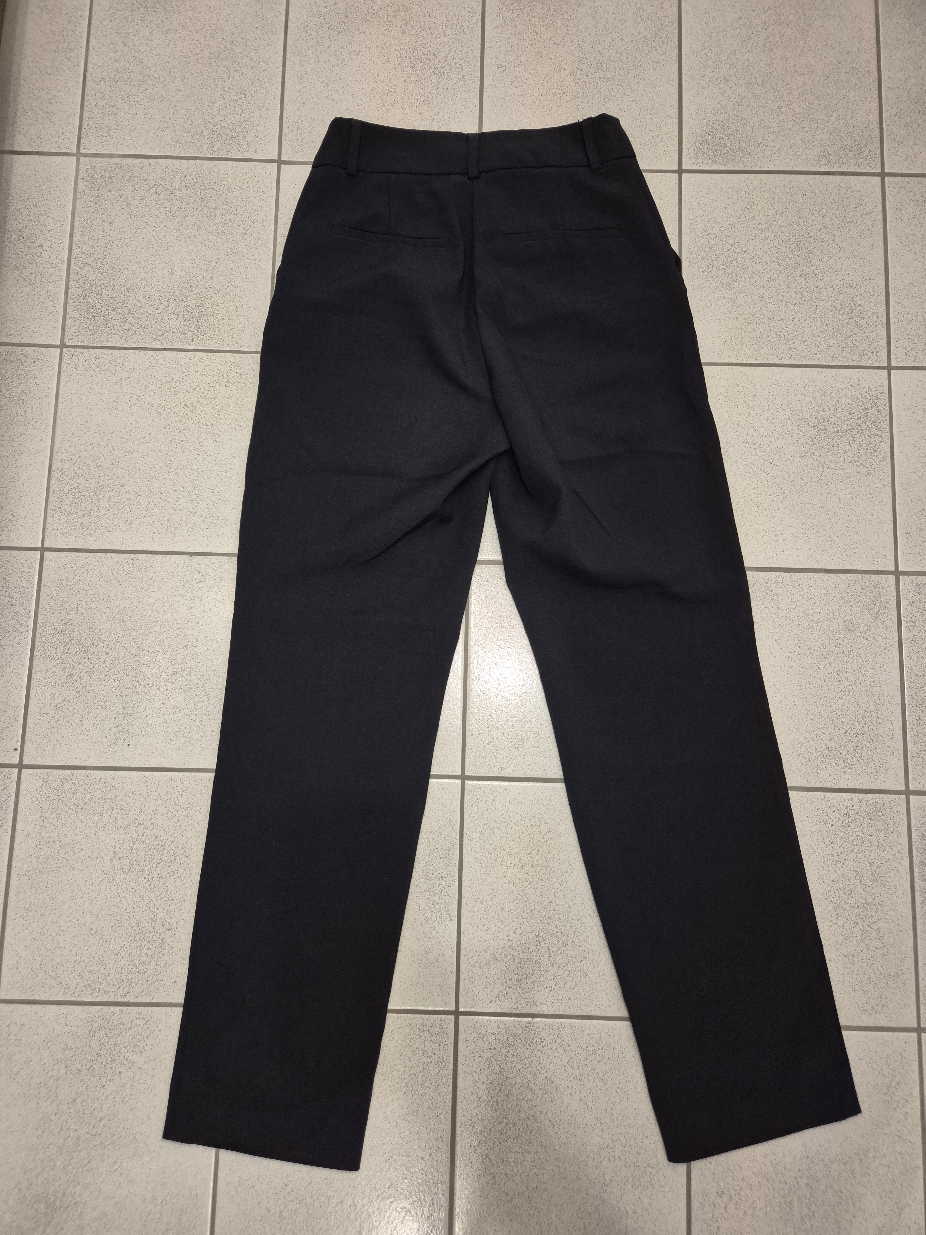 NA-KD Tailored Trousers Black EU 42 Slim Straight Good Condition