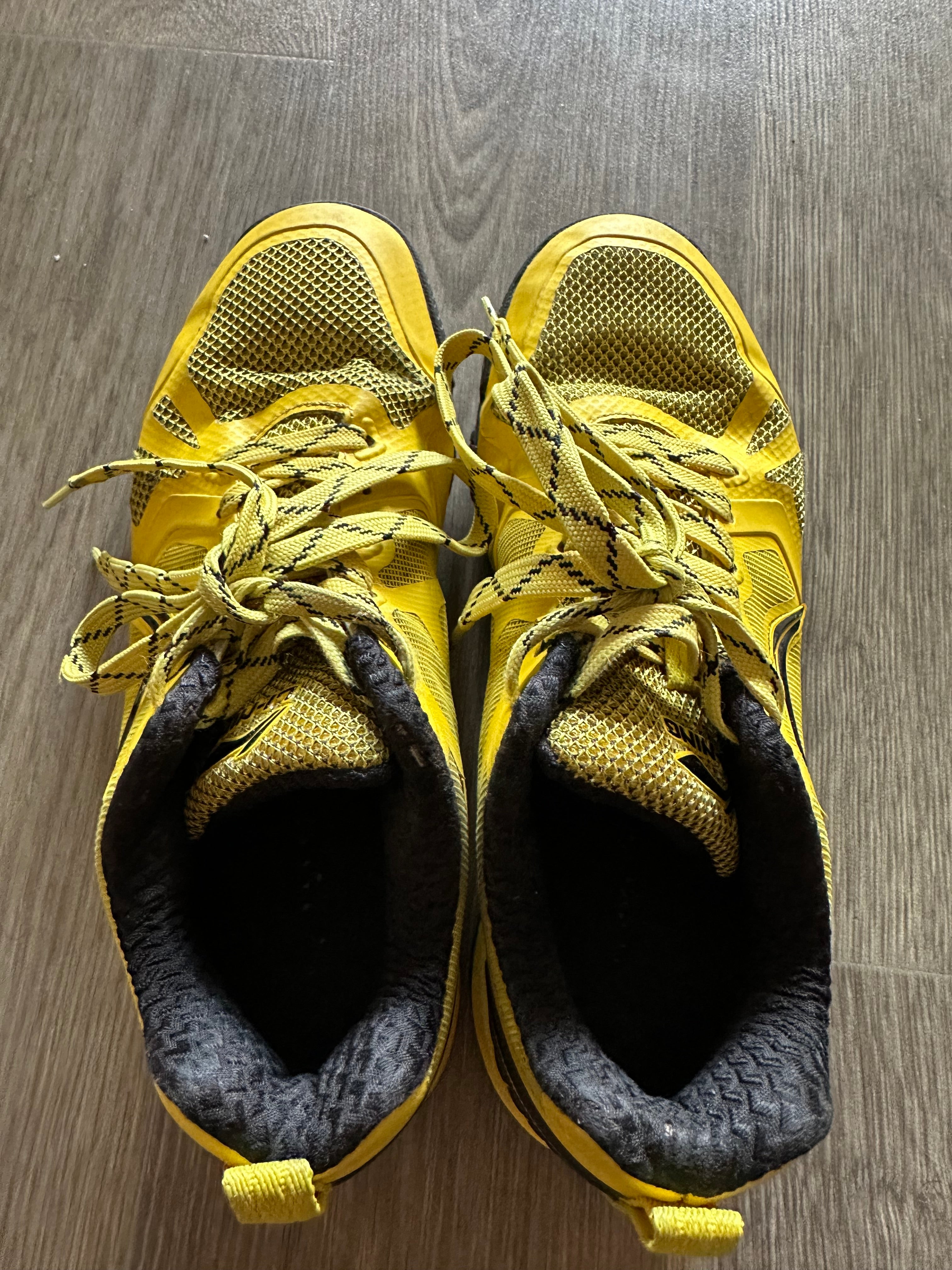 Li-Ning Arc Ace Laufschuhe – EU 39 – Gelb – Zustand: Gut