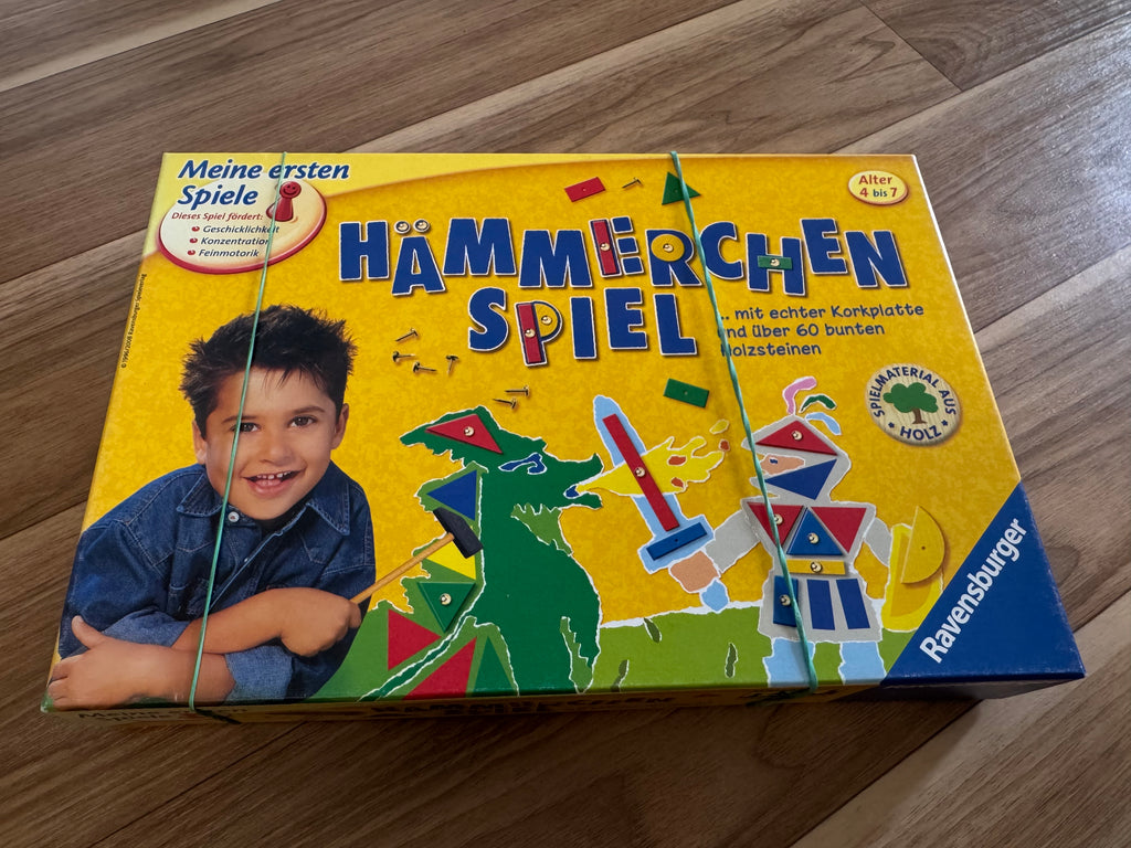 Ravensburger Hämmerchen Spiel Hammer & Peg Game, Multicolor, Standard, Very Good
