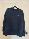 Converse Star-Chevron Crewneck Sweatshirt Schwarz Größe L, guter Zustand