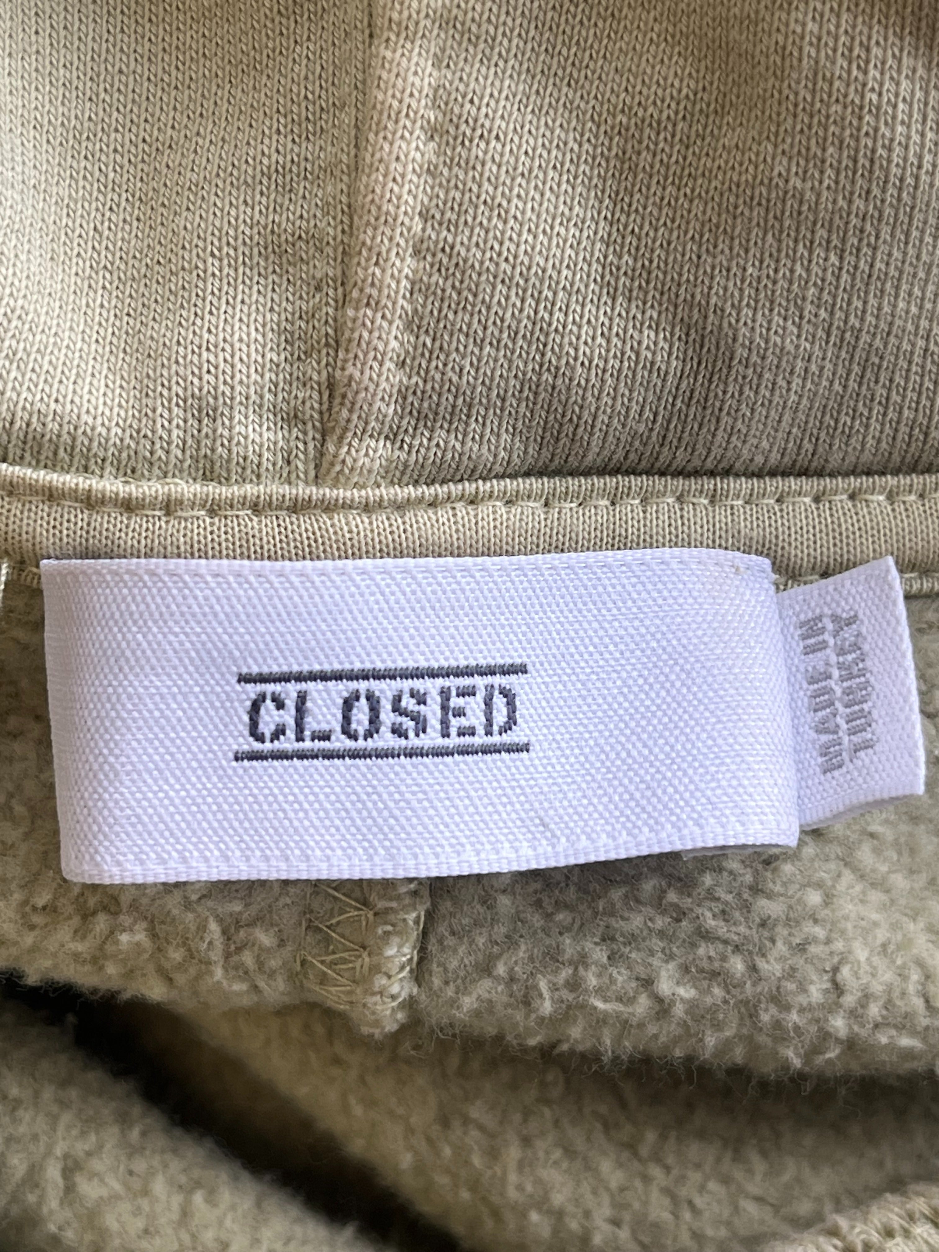CLOSED 24/7 1978 Unisex Hoodie M Pastellgrün Fleece Sehr Gut