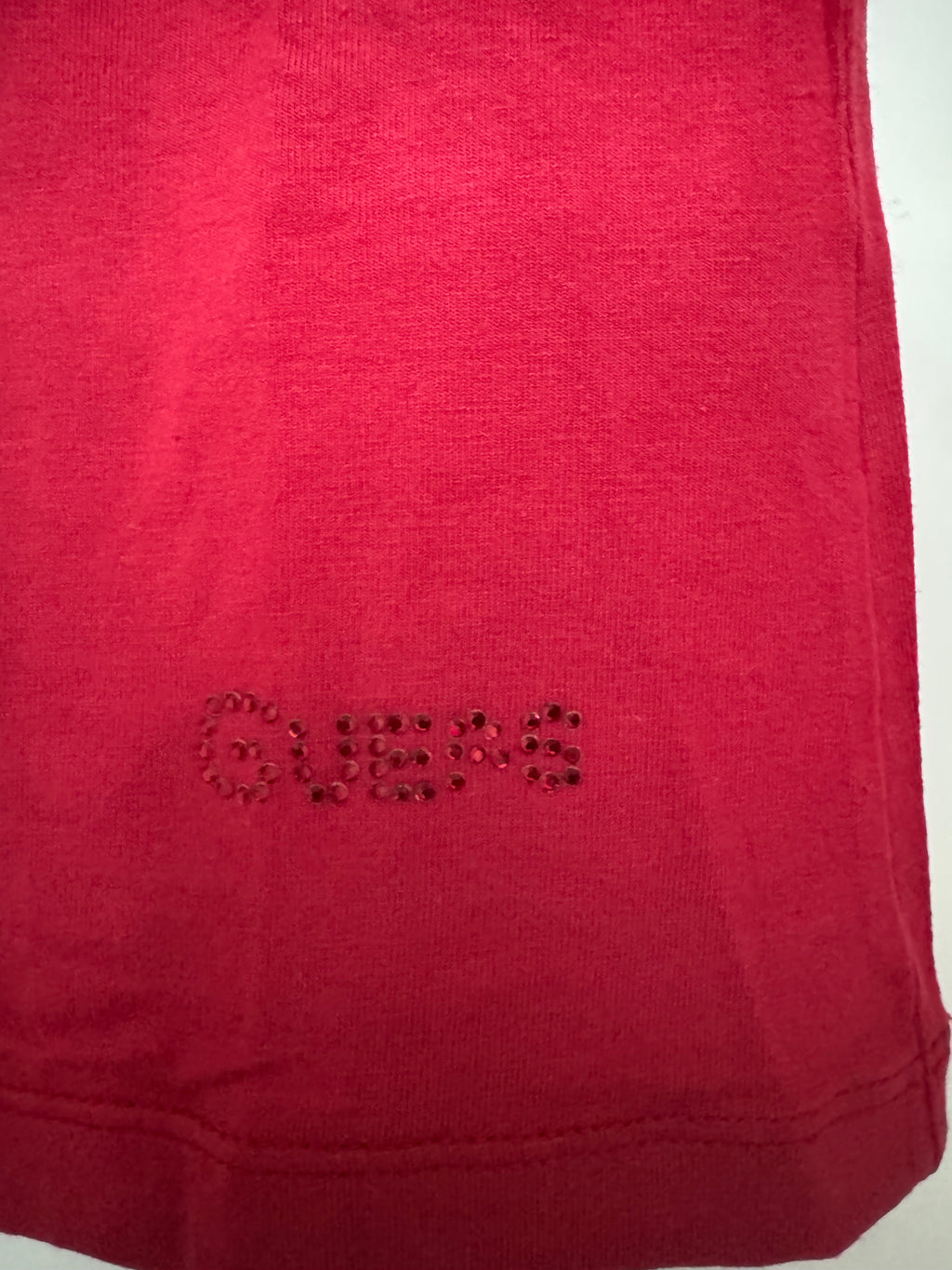 GUESS Rollkragenpullover rot, Viskosemix, Gr. unbekannt, Zustand: Mangelhaft