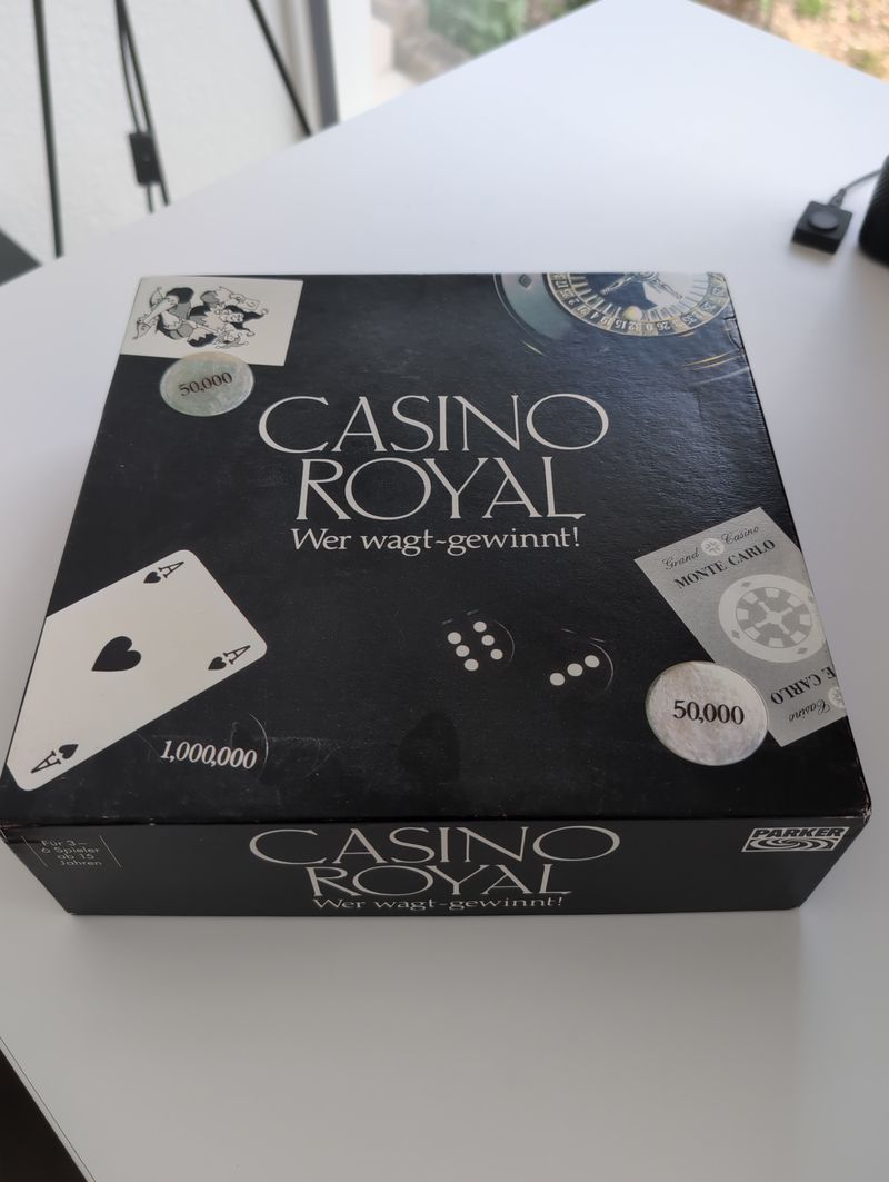 Parker Casino Royal – Wer wagt, gewinnt! Brettspiel – Deutsch, guter Zustand