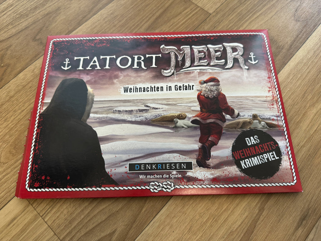 Tatort Meer – Weihnachten in Gefahr, DENKRIESEN, Brettspiel, Deutsch, Gut